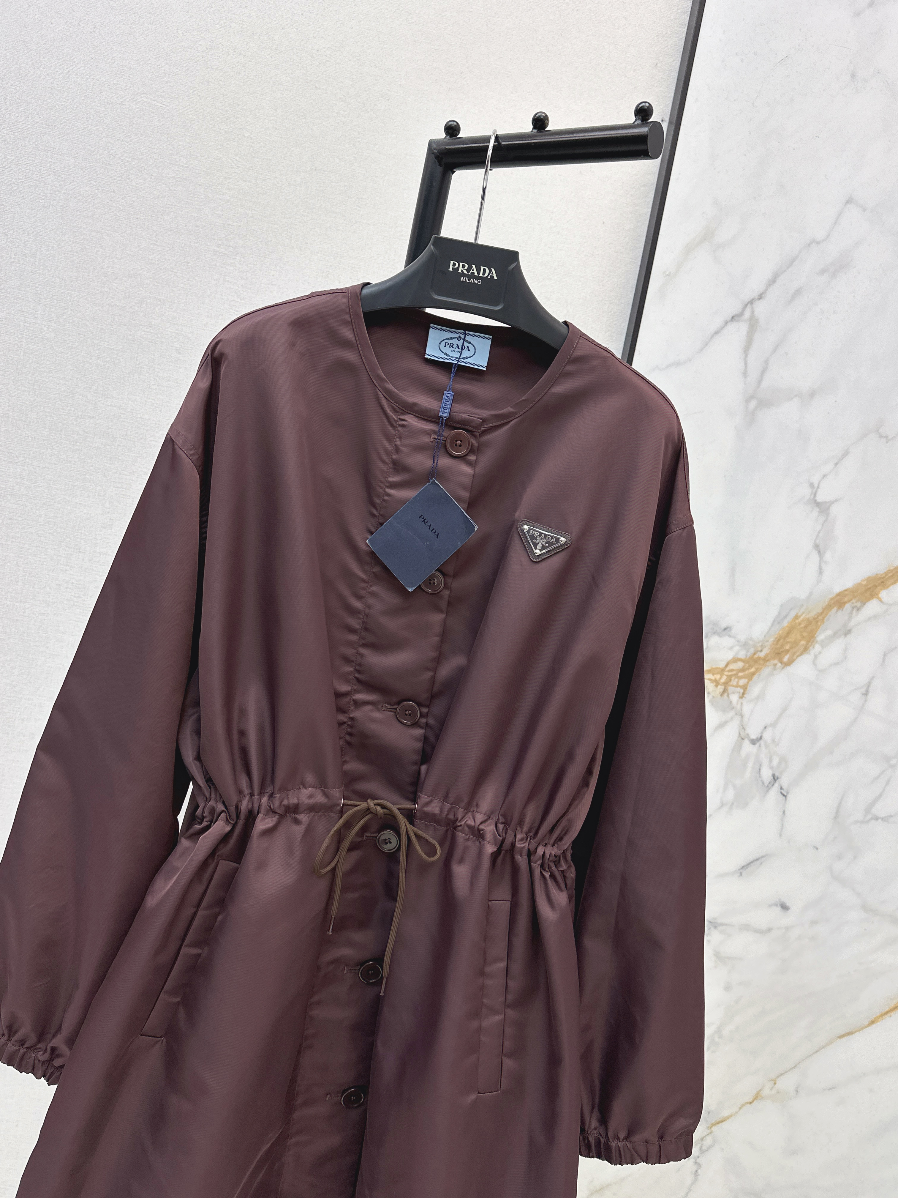 Pra 26ss drawstring long coars