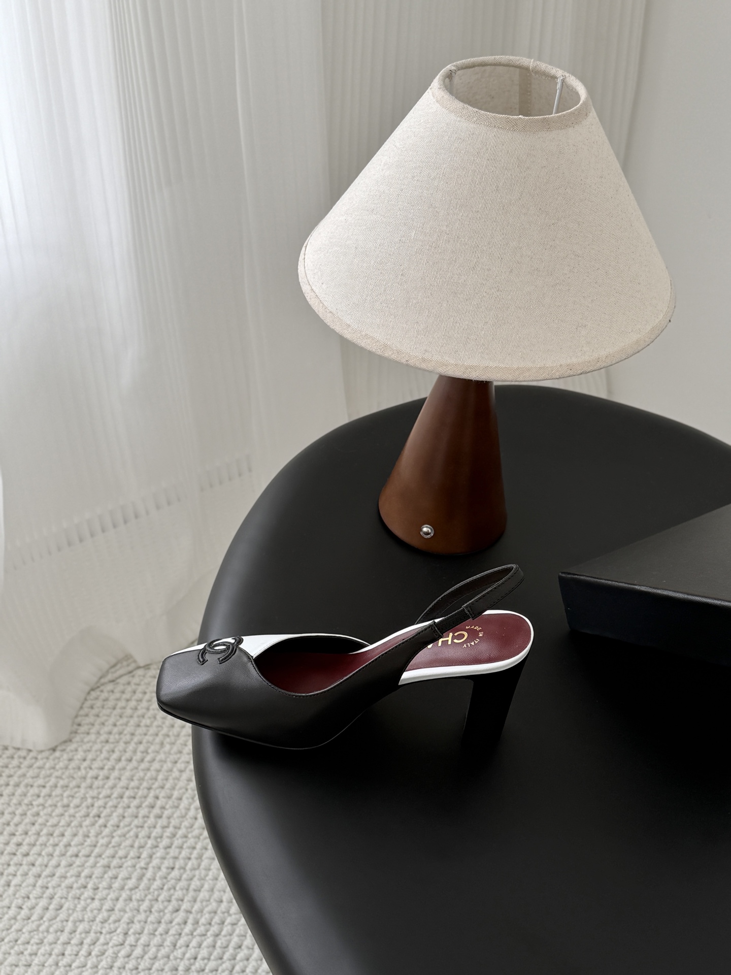 Chan 26ss slingback heel