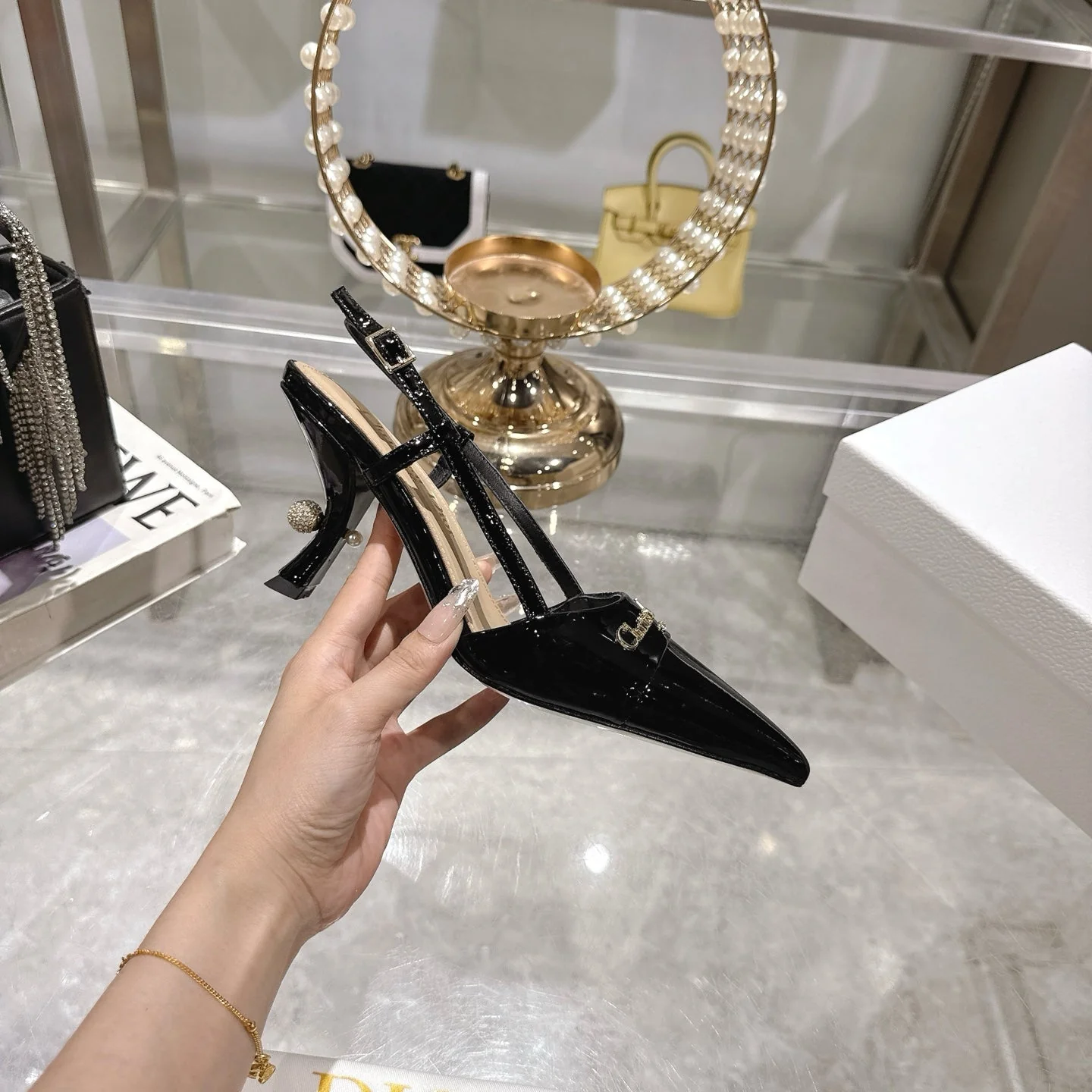 CD 25ss slingback pump