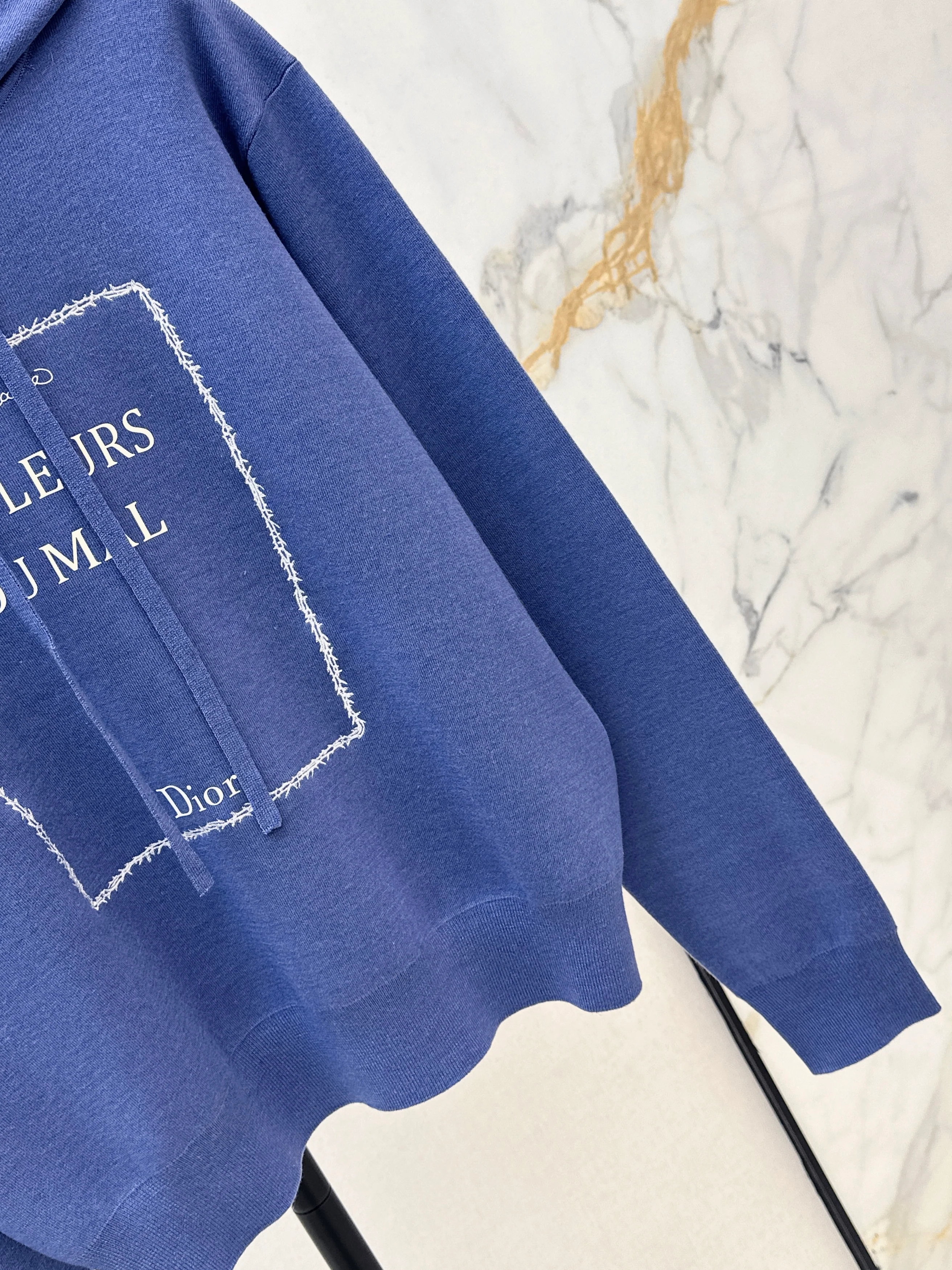 CD 26ss hooded knitted sweater