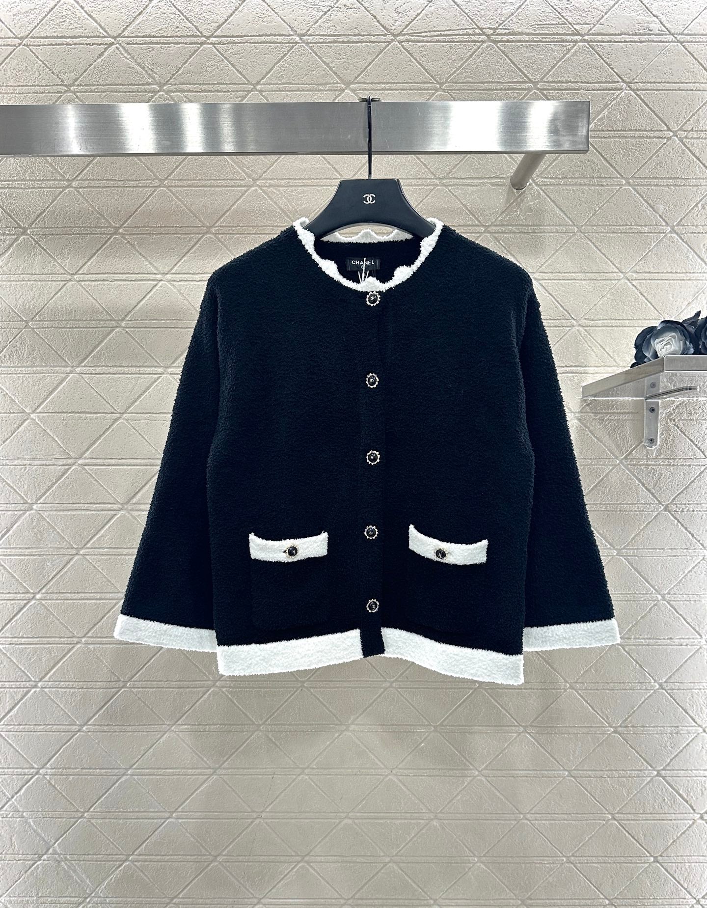Chan 26ss knitted cardigan