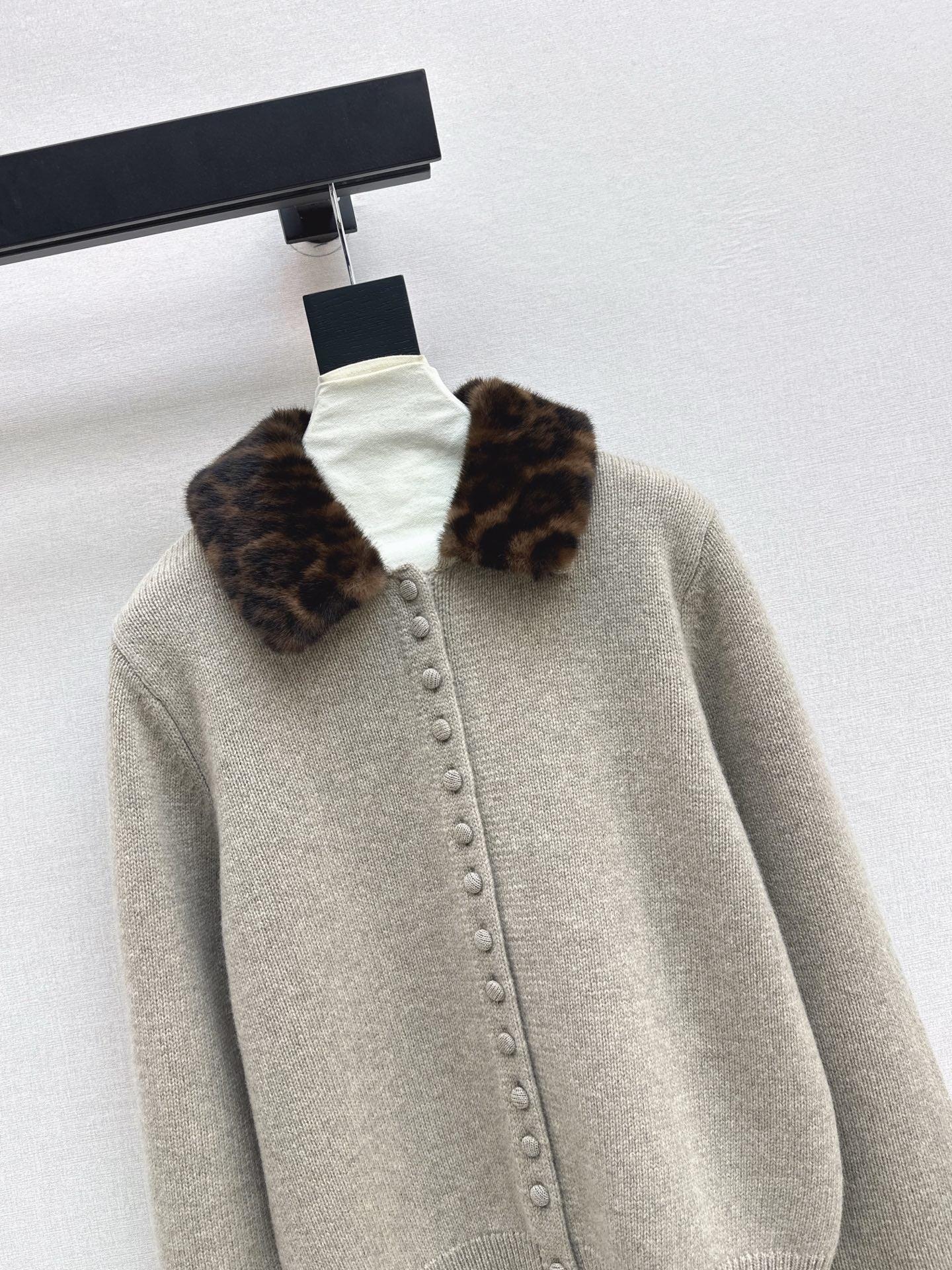 Miu 25fw wool cardigan