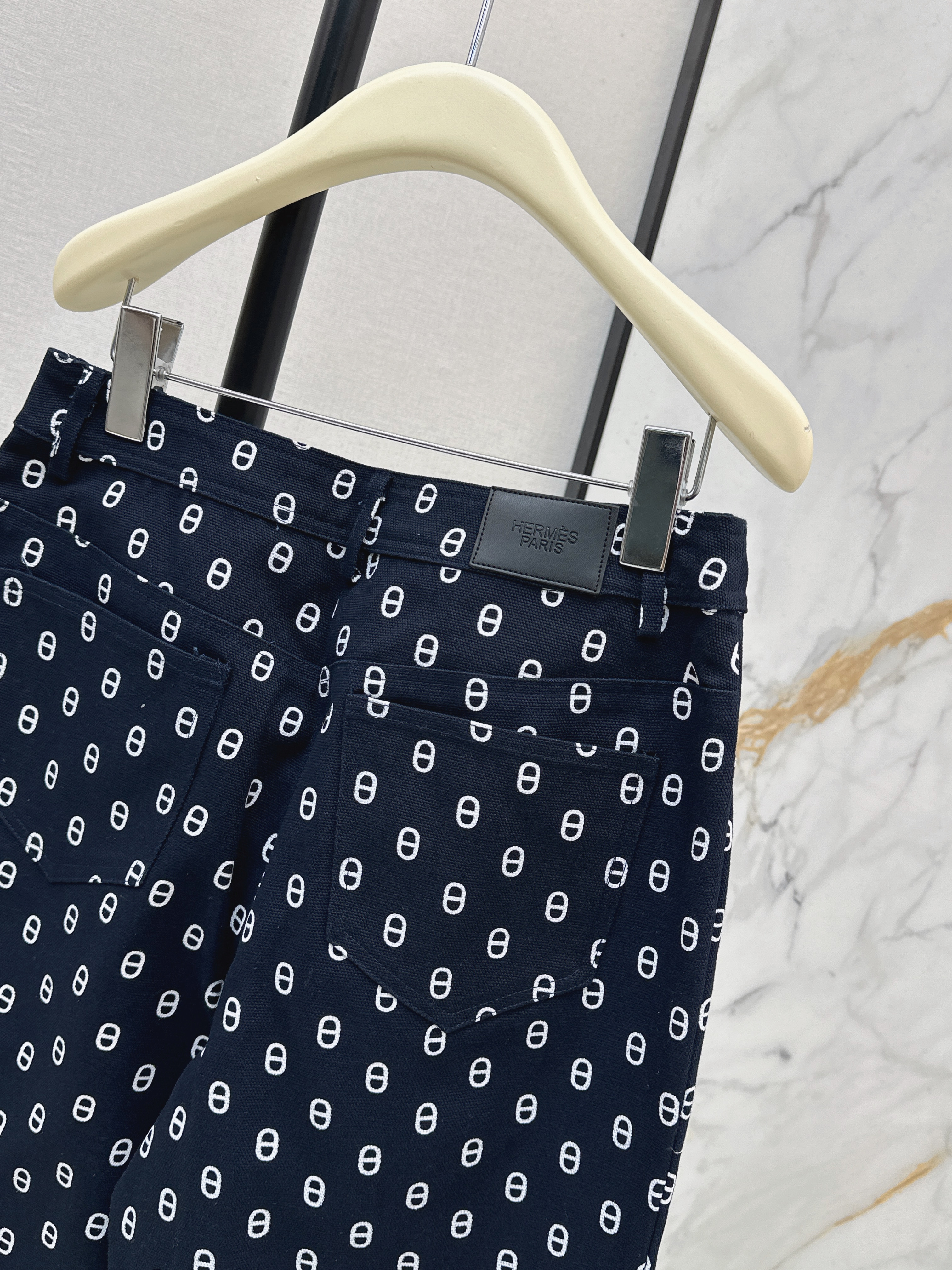 Herm 26ss print jeans