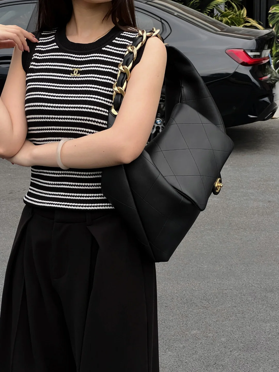 Chan 25K hobo handbag