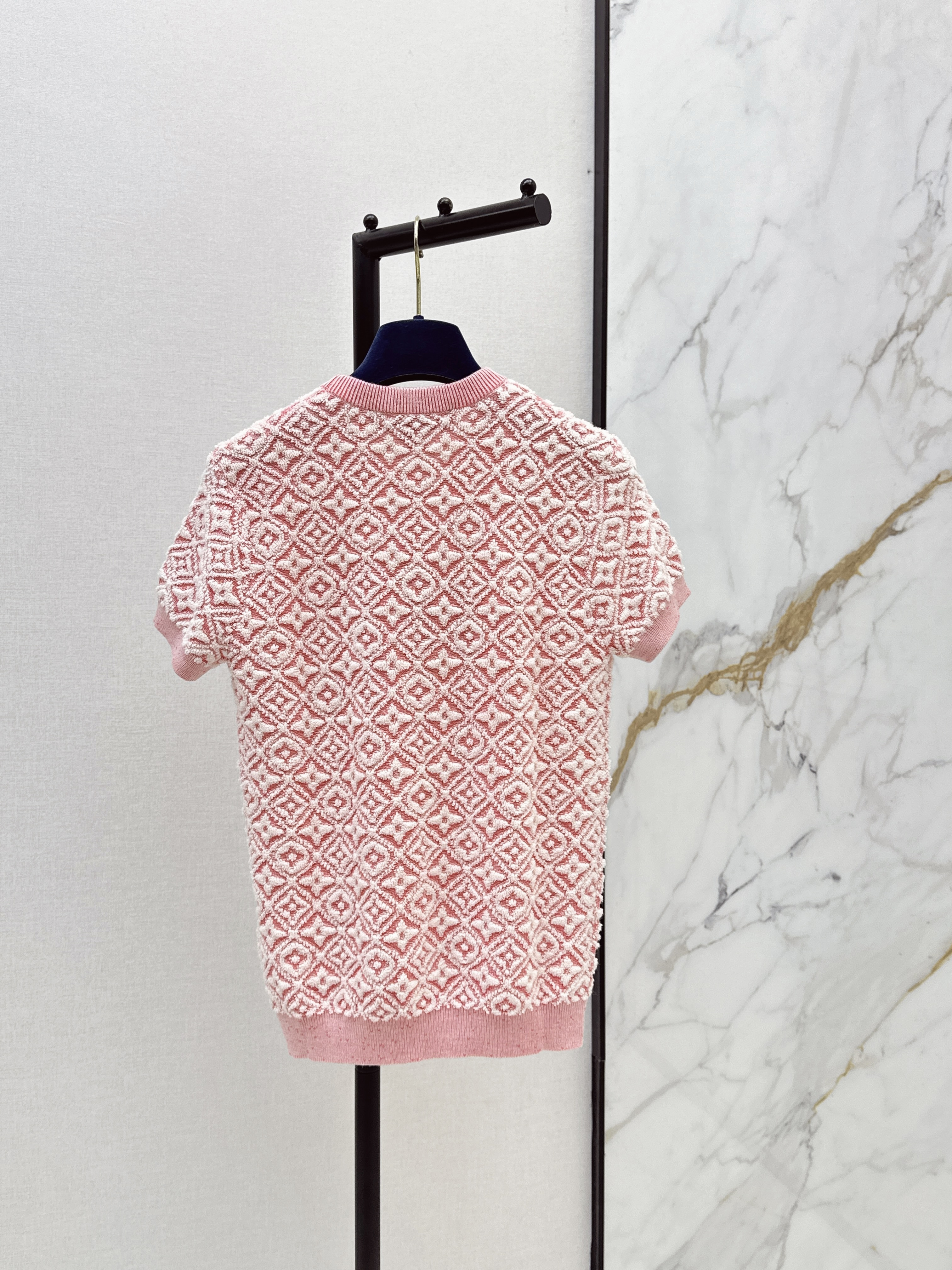 Loui 26ss jacquard knit sweater