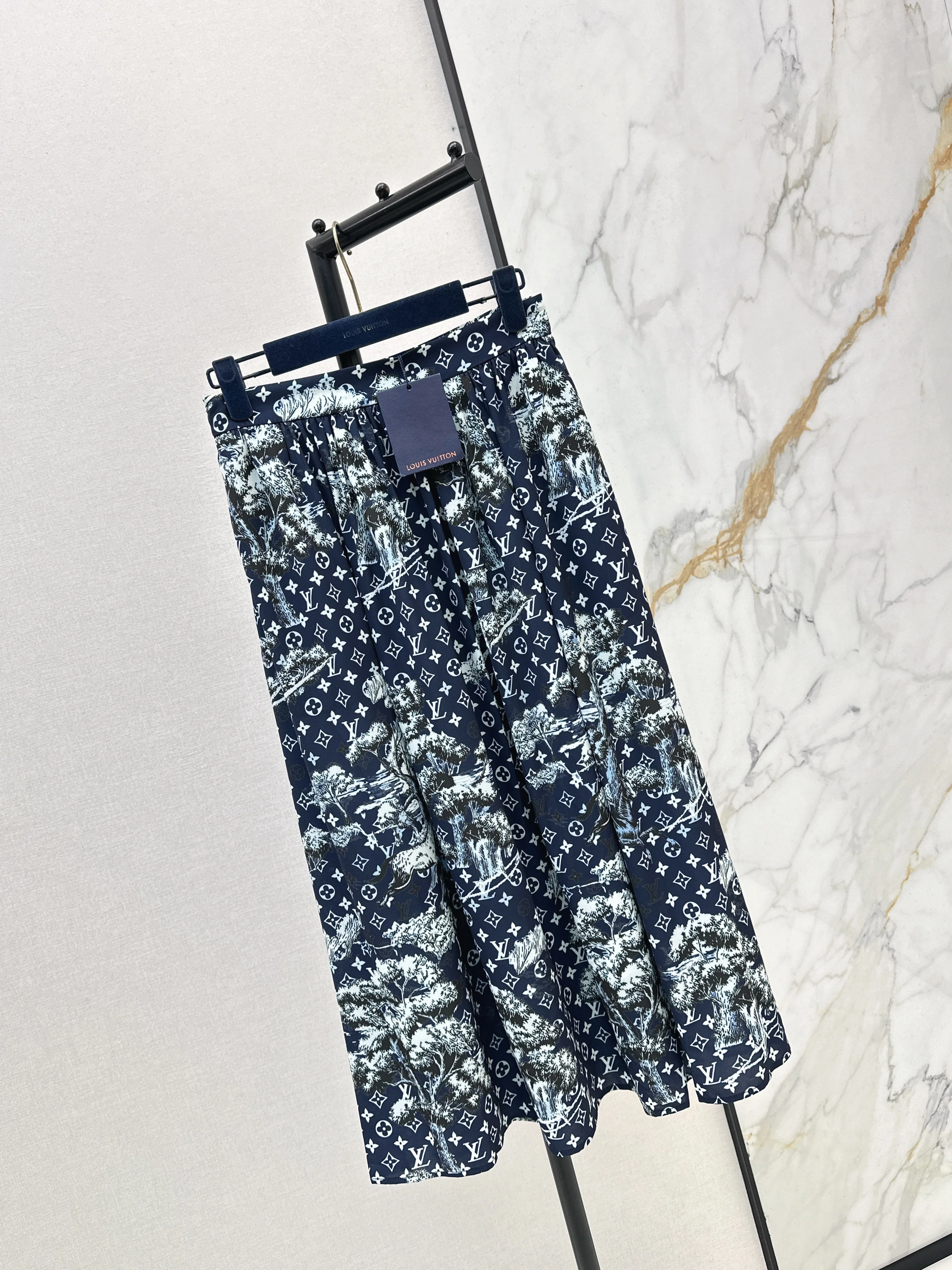 Louis 26ss print skirts