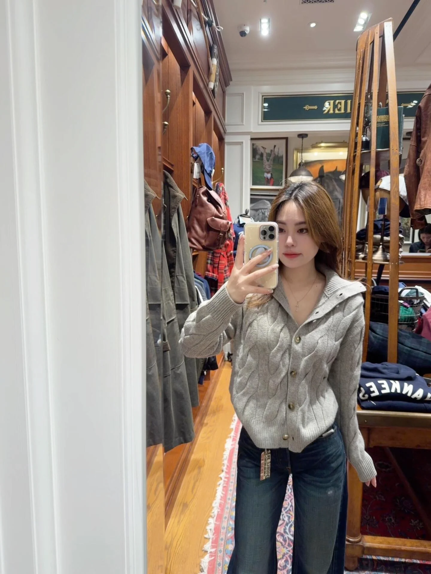 Ralp 26ss knit cardigan