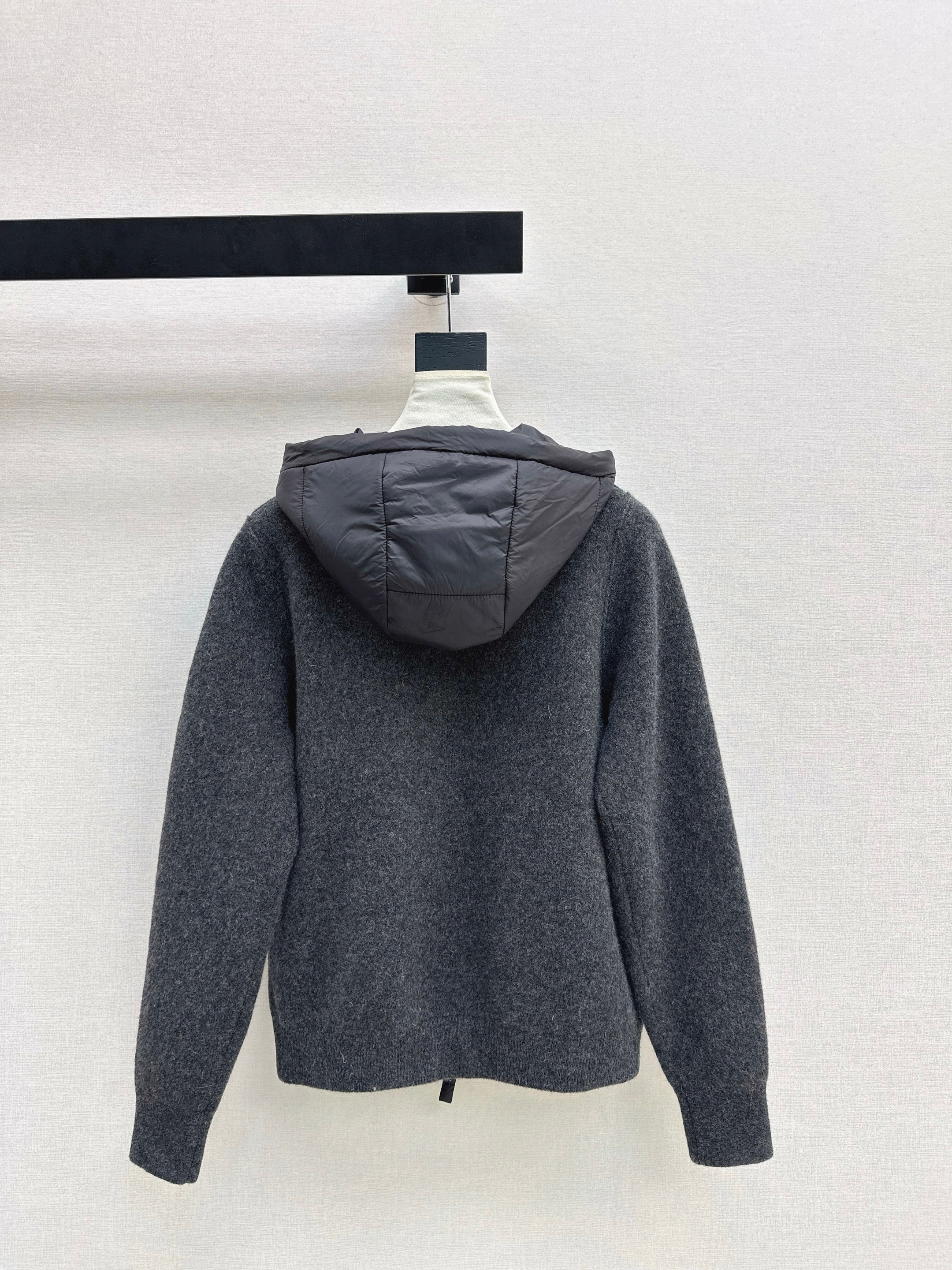 Monc 26ss hooded cardigan jacket