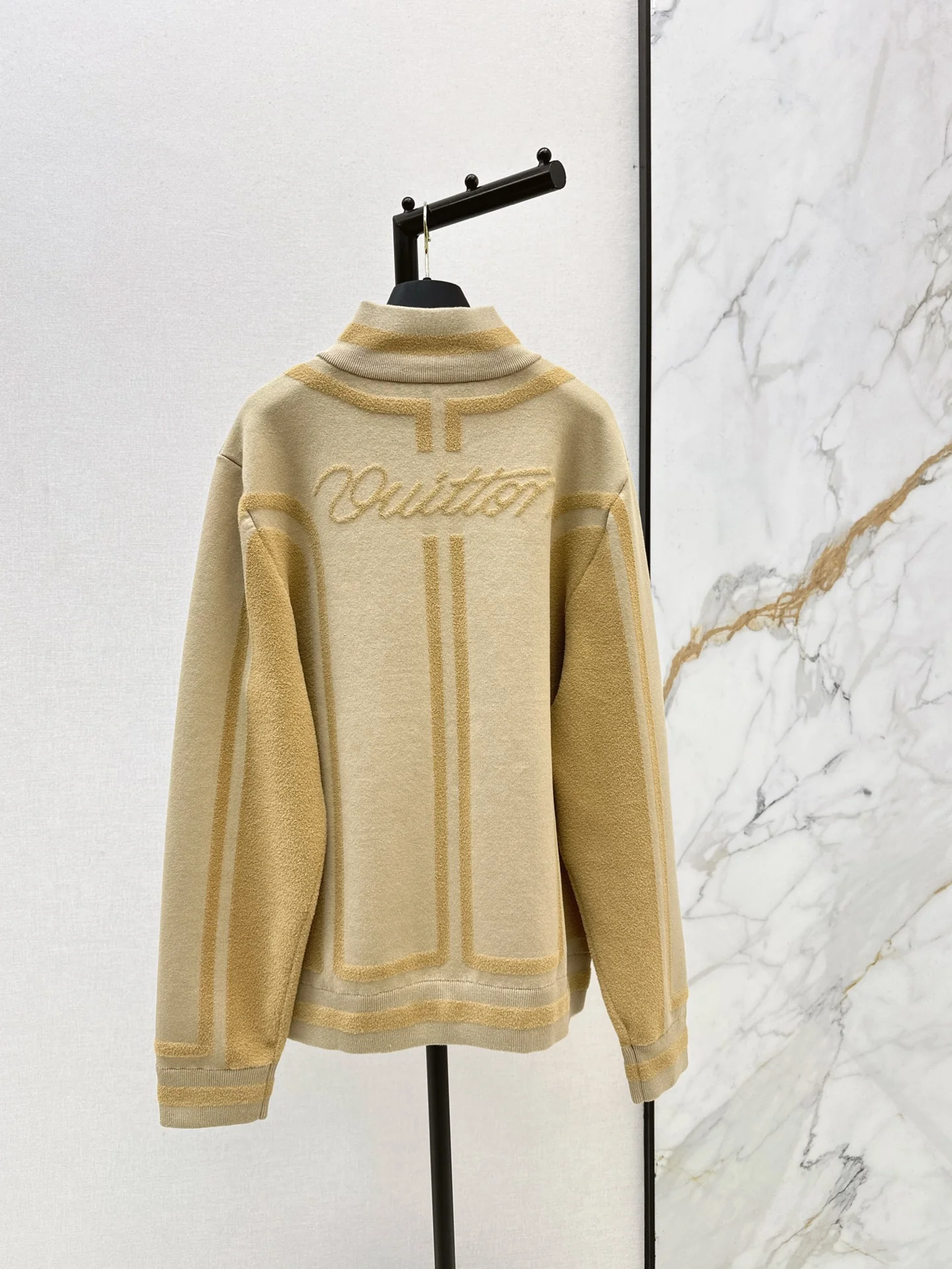 Louis 25fw hooded knit jacket