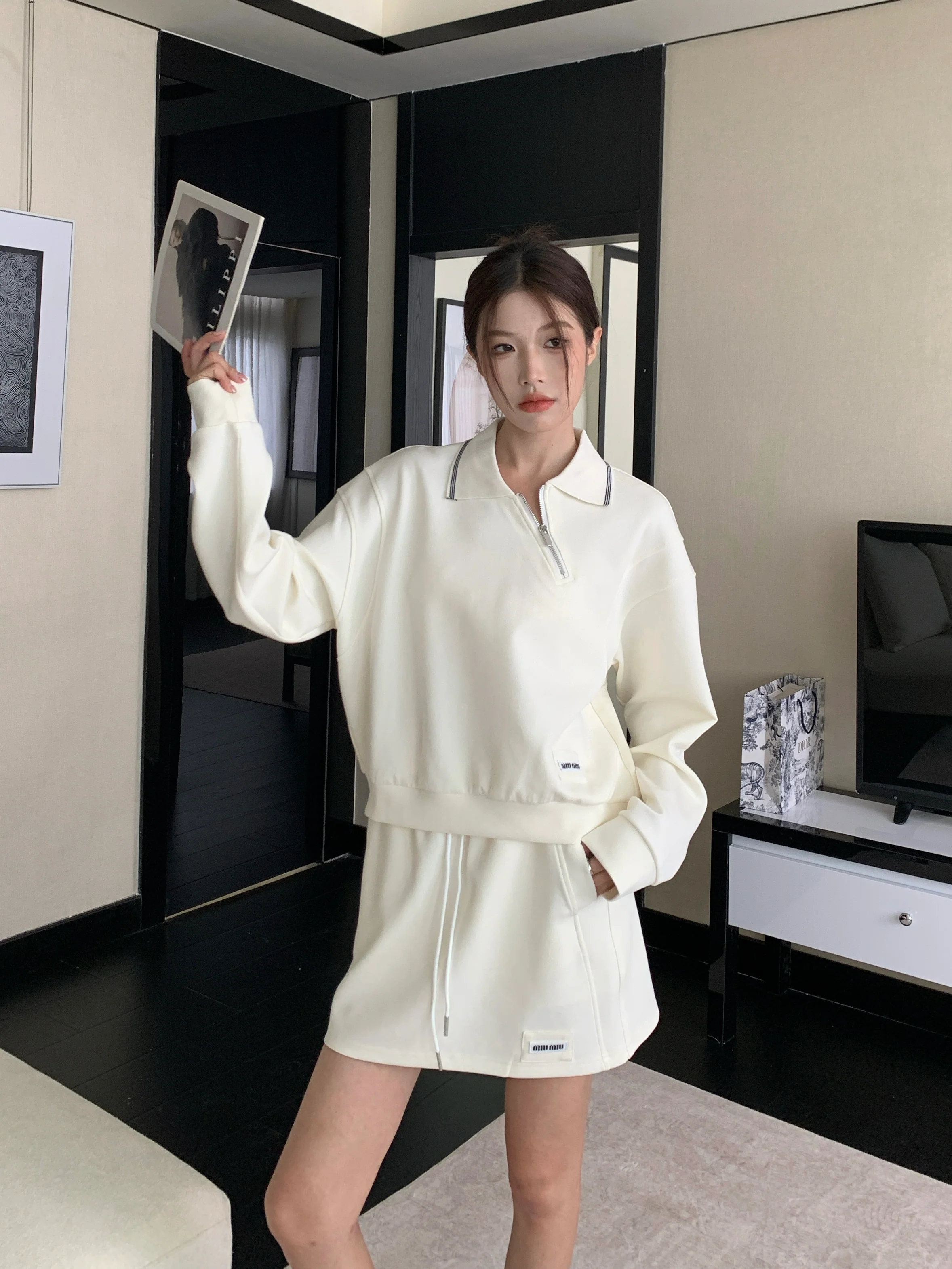 Miu 26ss causal outfit sets