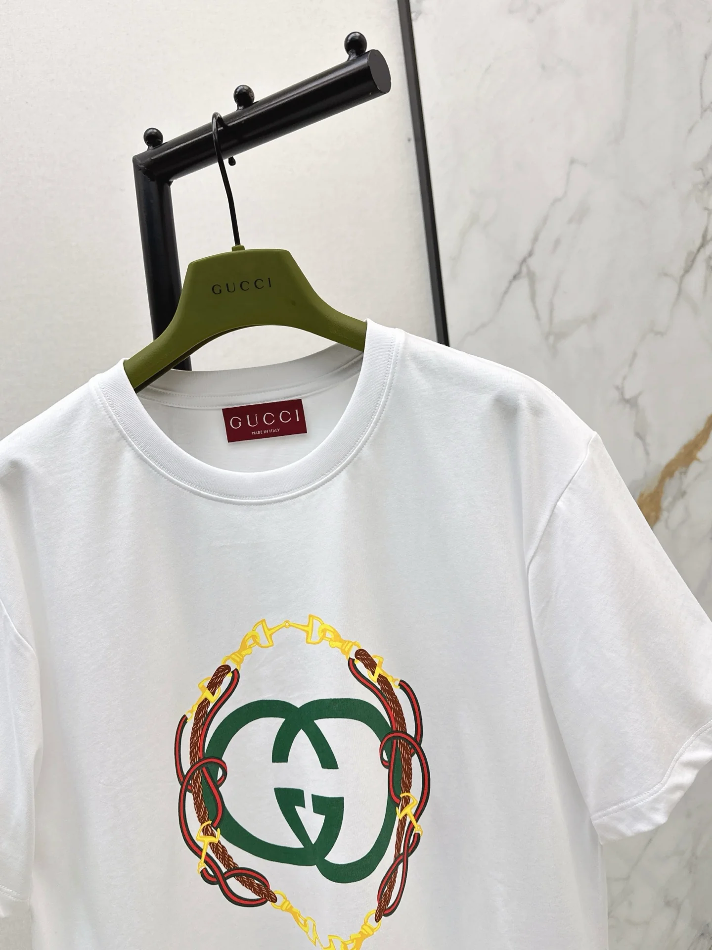 Gucc 26ss print t-shirts