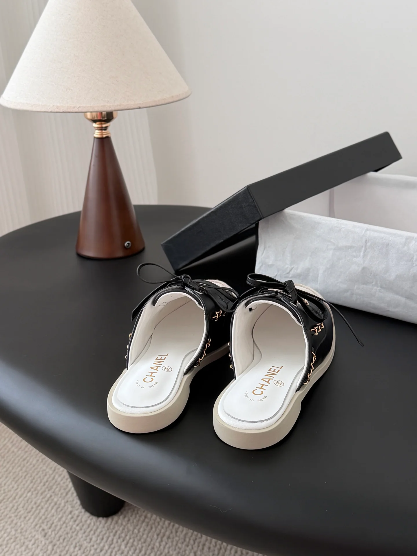 Chan 26ss slip-on shoes