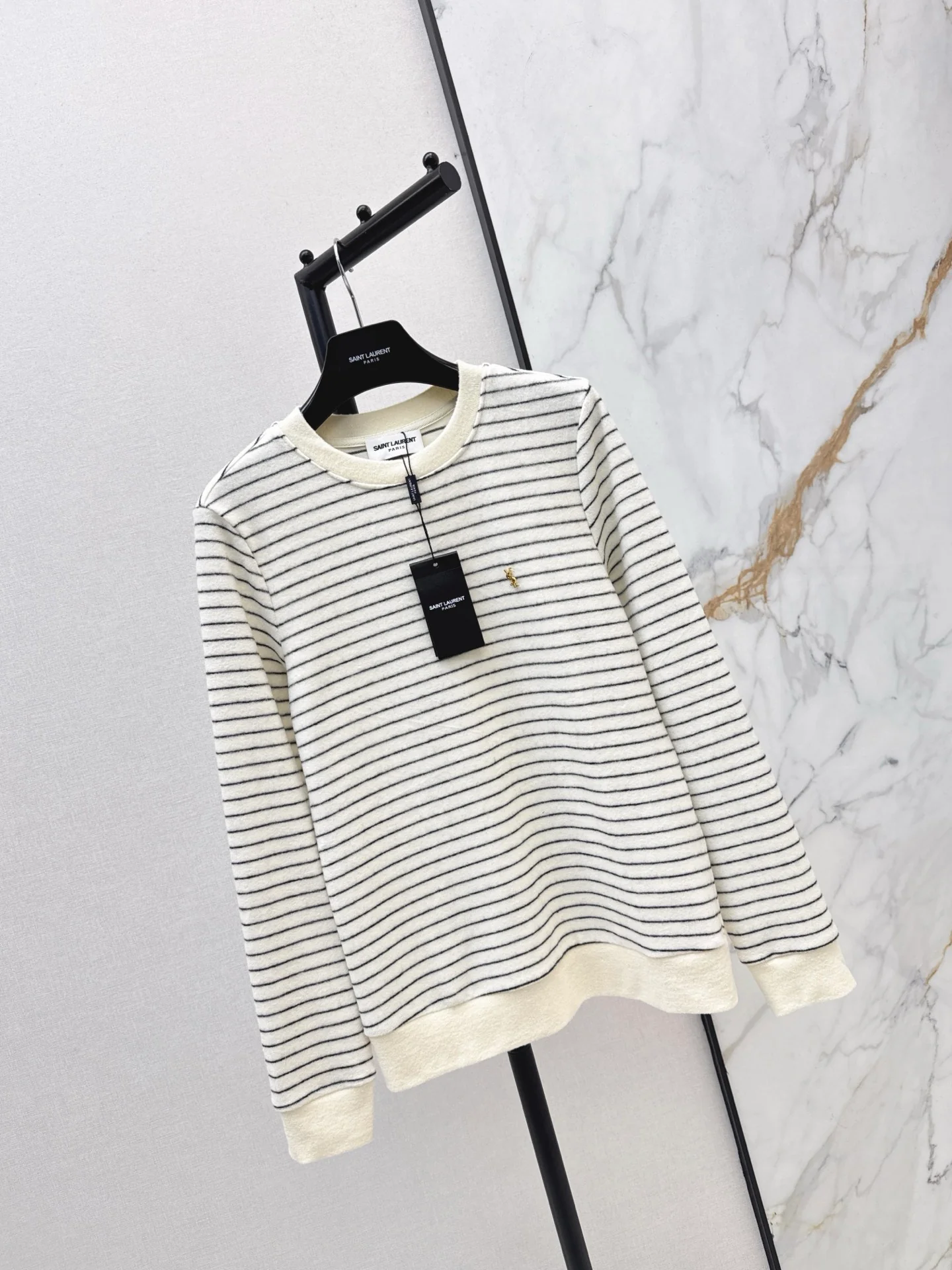 Saint 25fw stripe sweater