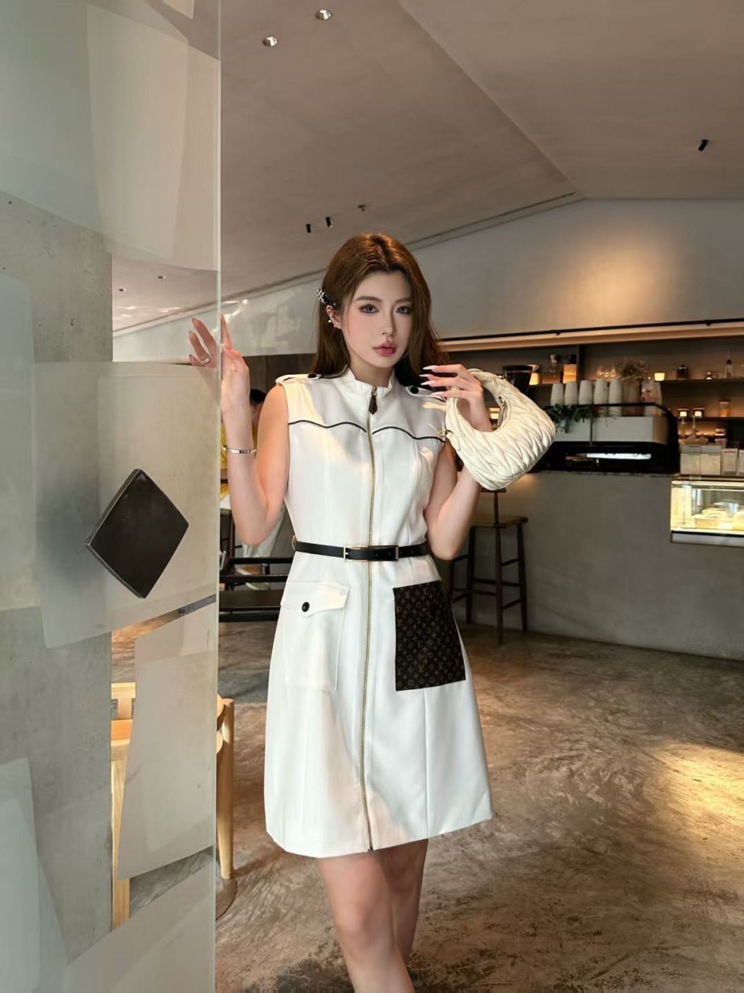 Loui 26ss sleeveless dress