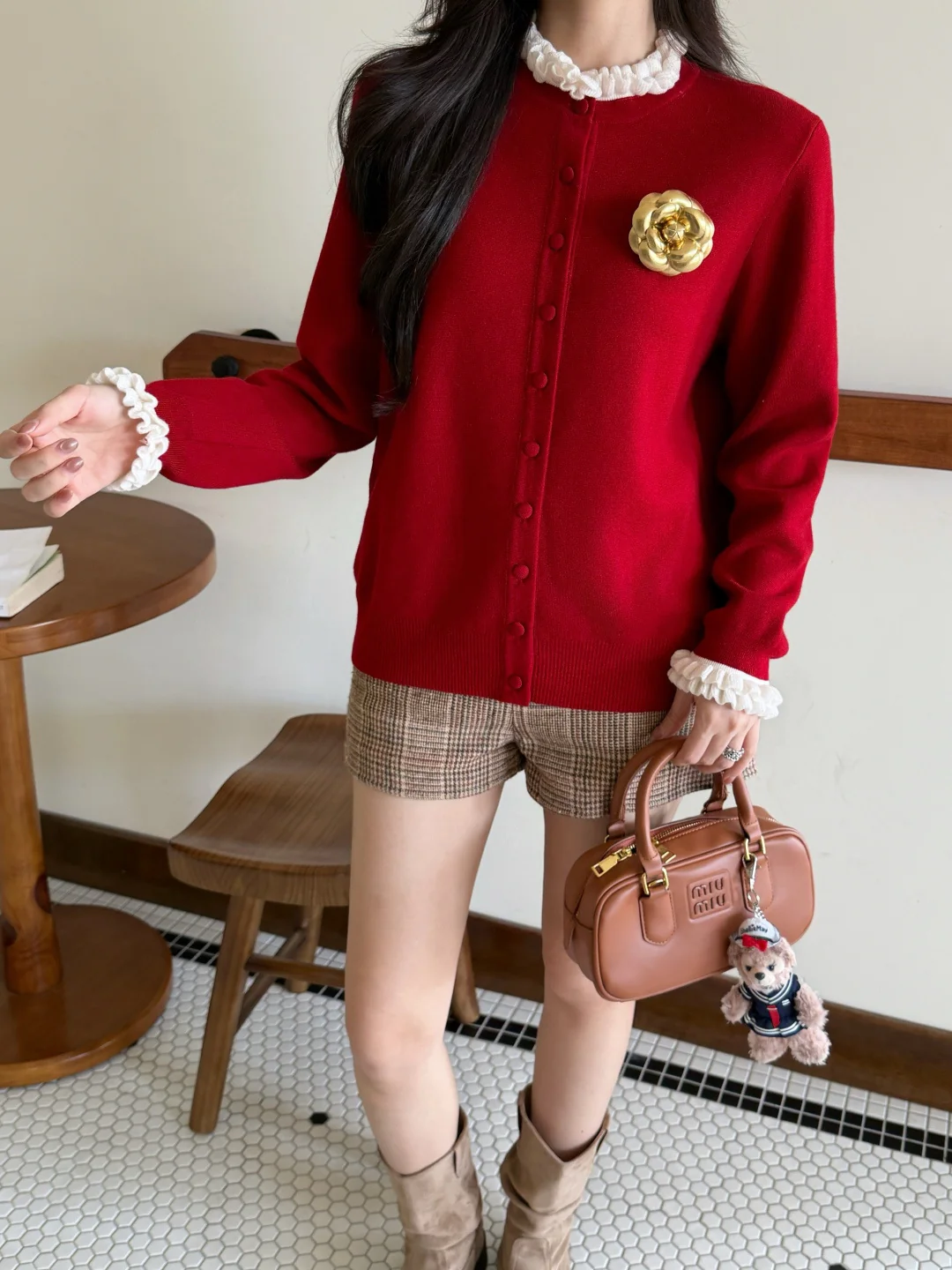Chan 26ss knit cardigan