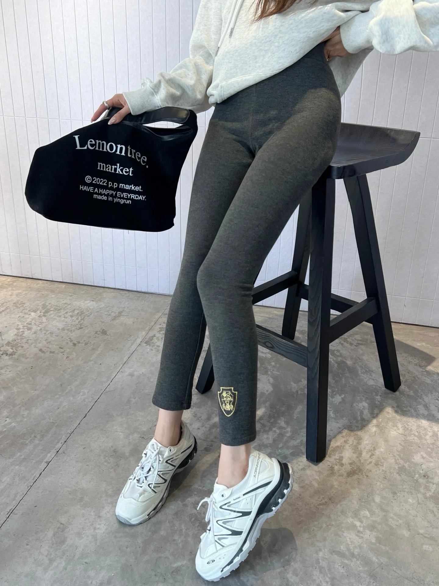 Brun 25fw lined legging