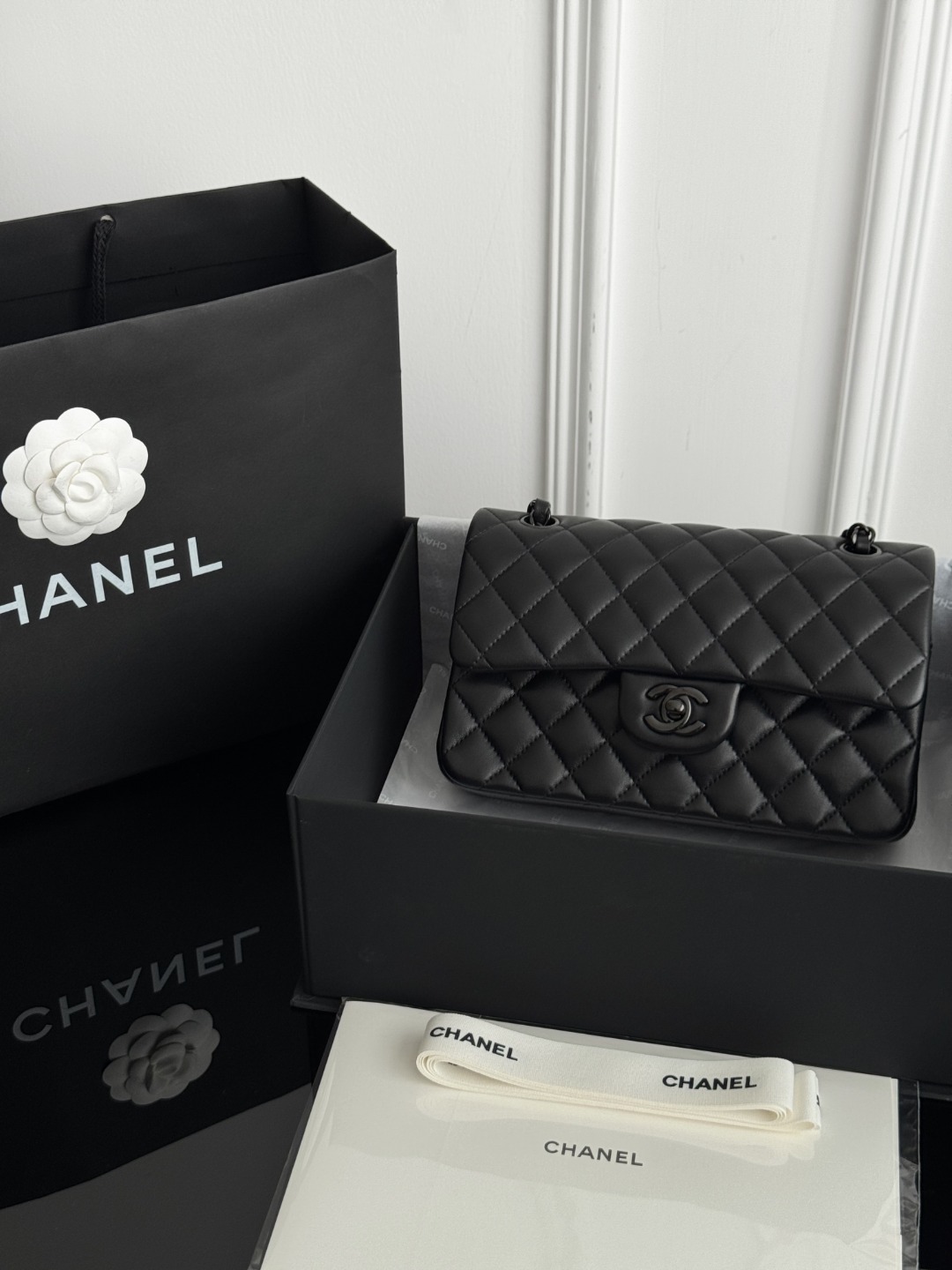 Chan 23cf chain shoulder bag