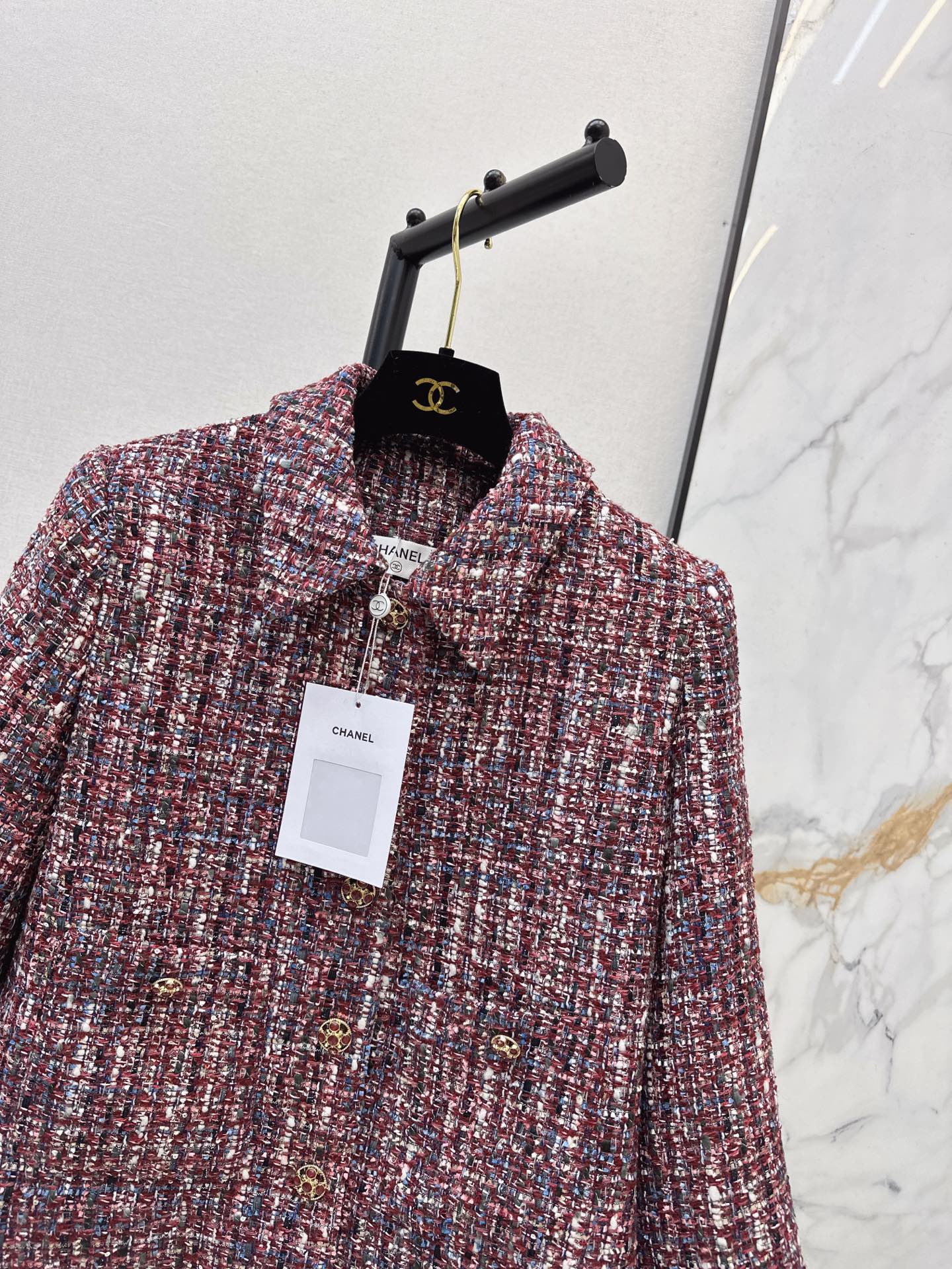 Chan 26ss tweed jacket