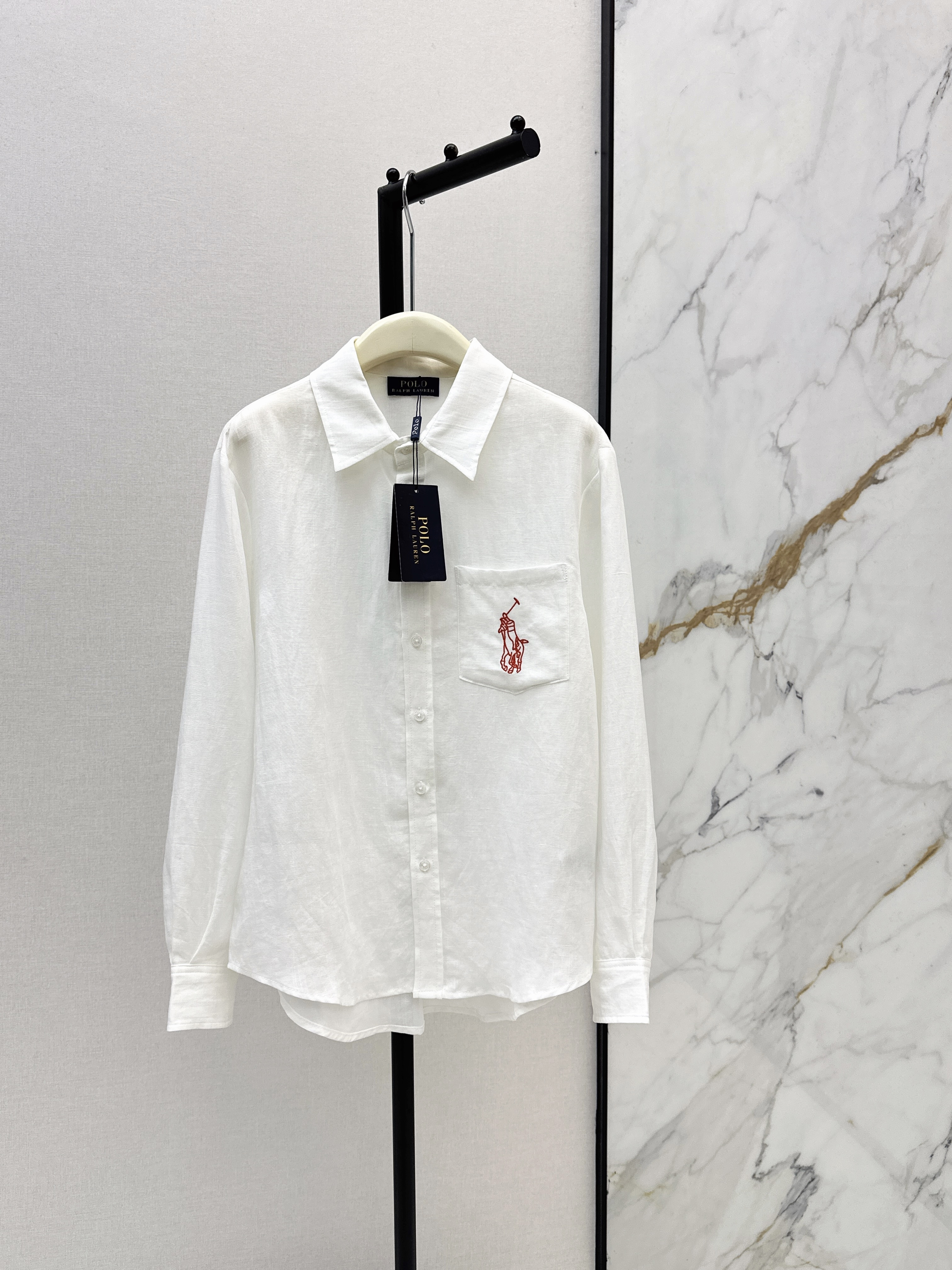 Ralp 26ss embroidery shirt