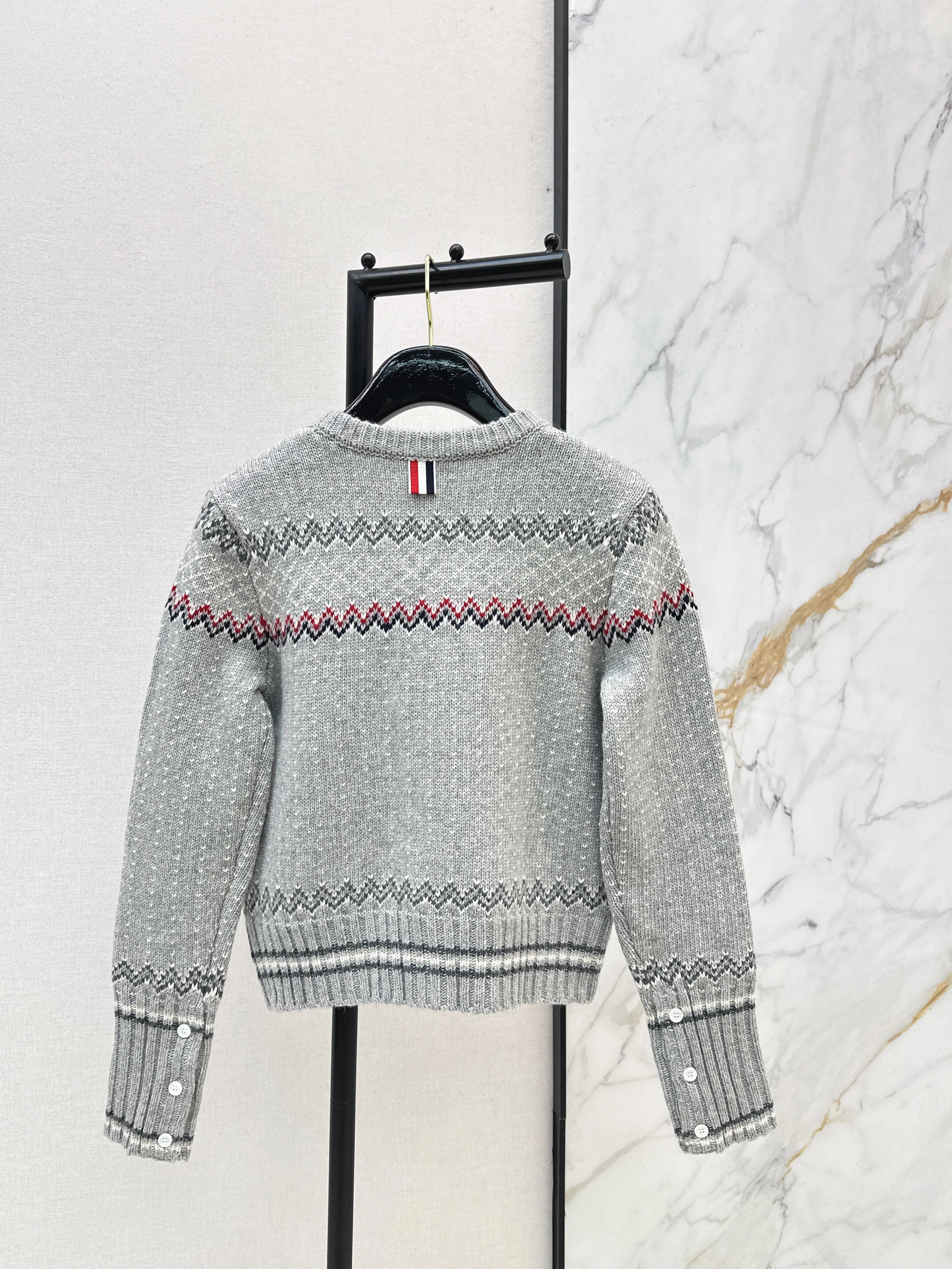 Thom 26ss fair isle cardigan