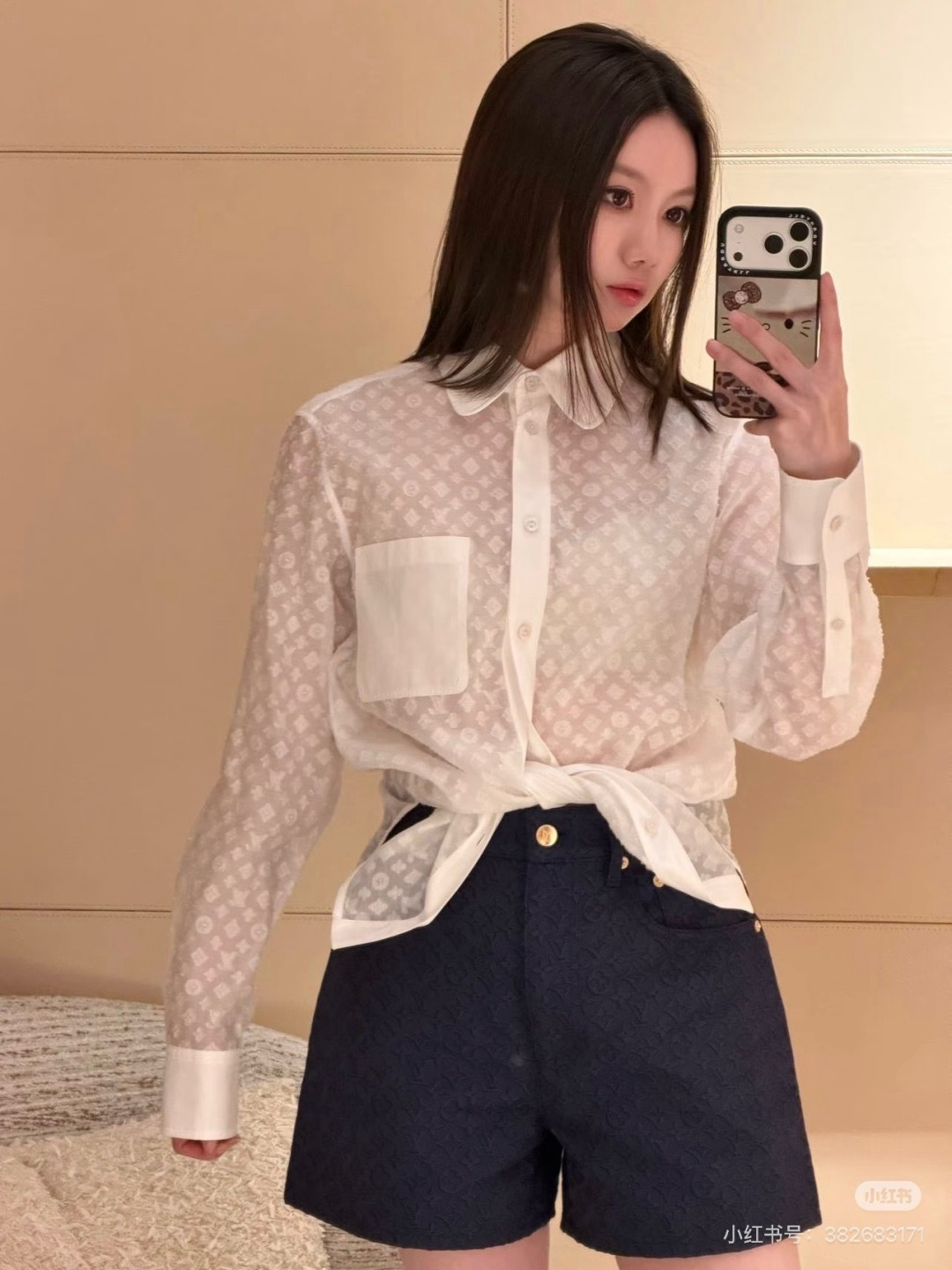 Loui 26ss jacquard shirt