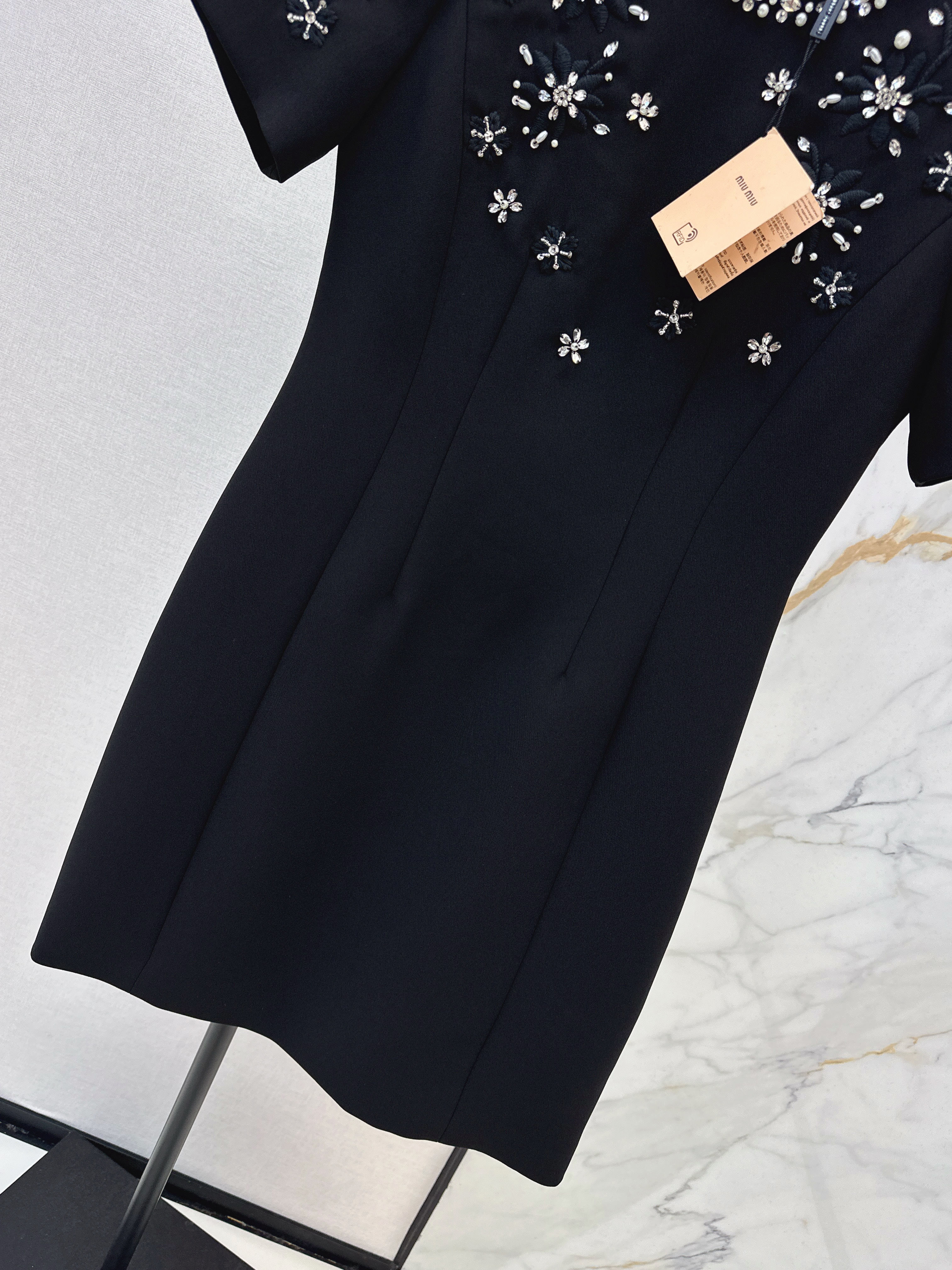 Miu 26ss embroidery dress