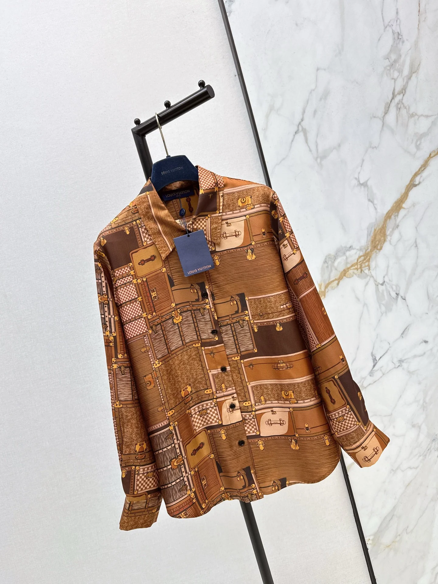 Louis 26ss print shirts