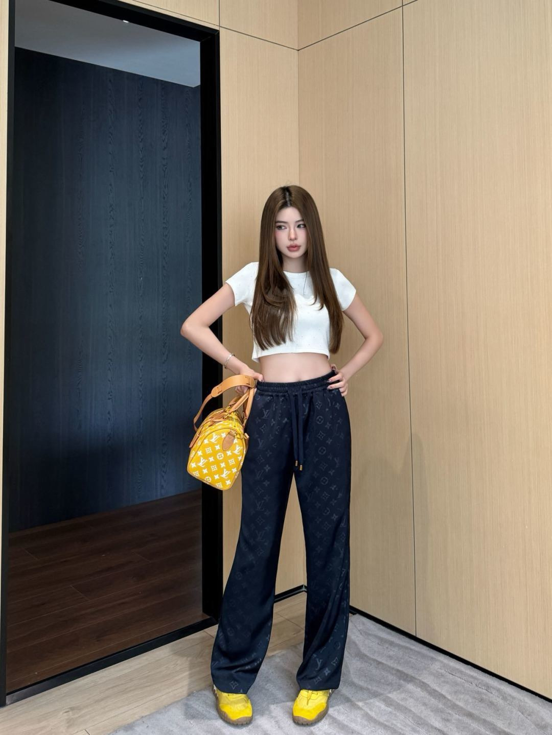 Loui 26ss straight pants