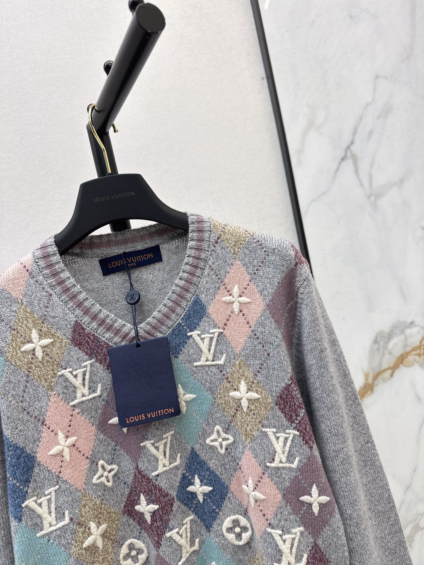 Louis 26ss jacquard sweater