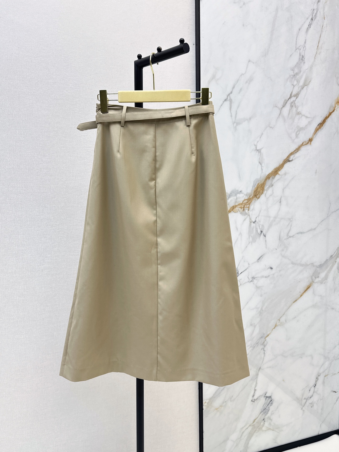 Miu 26ss belted skirt