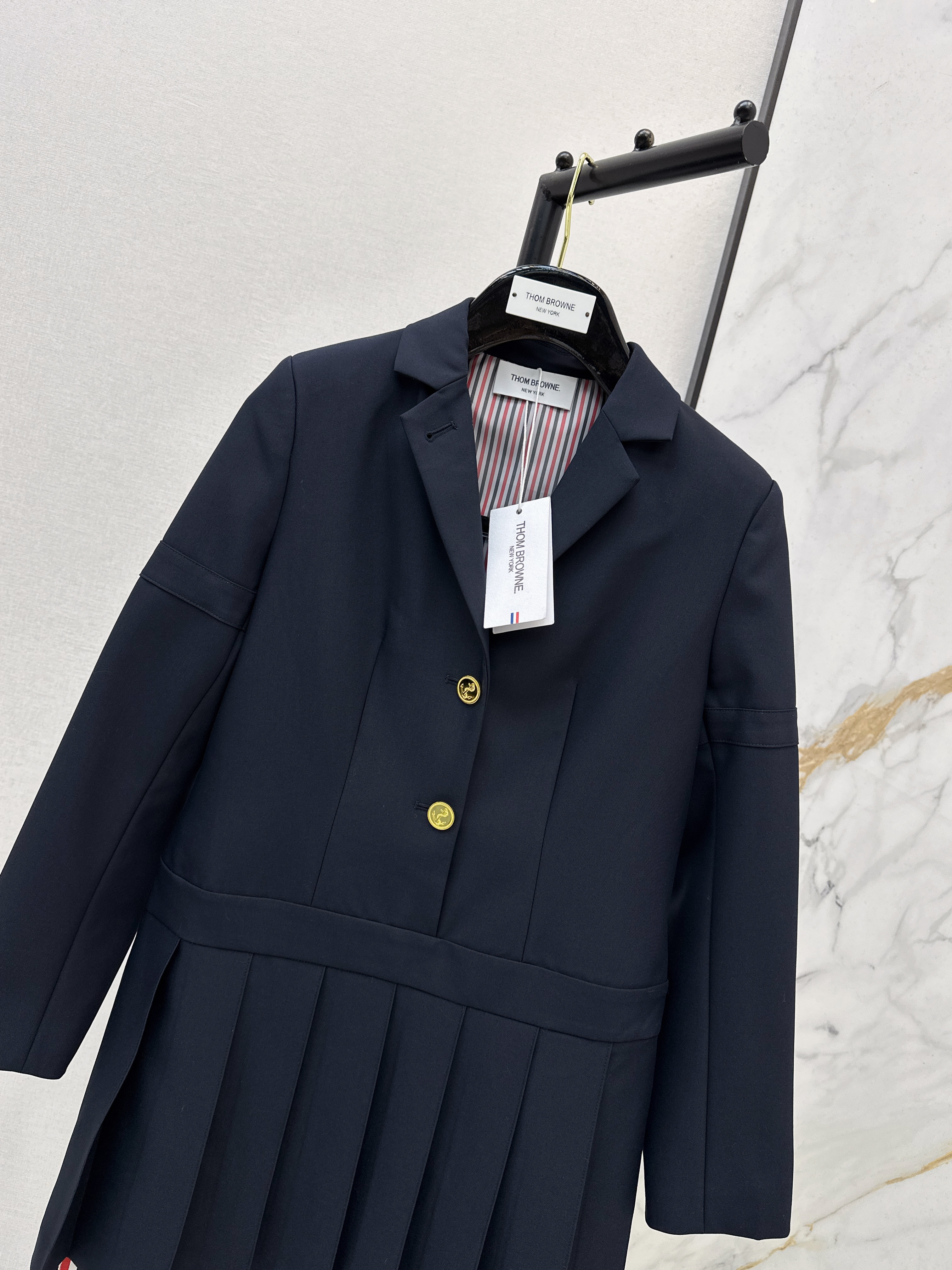 Thom 26ss contract pleated dress