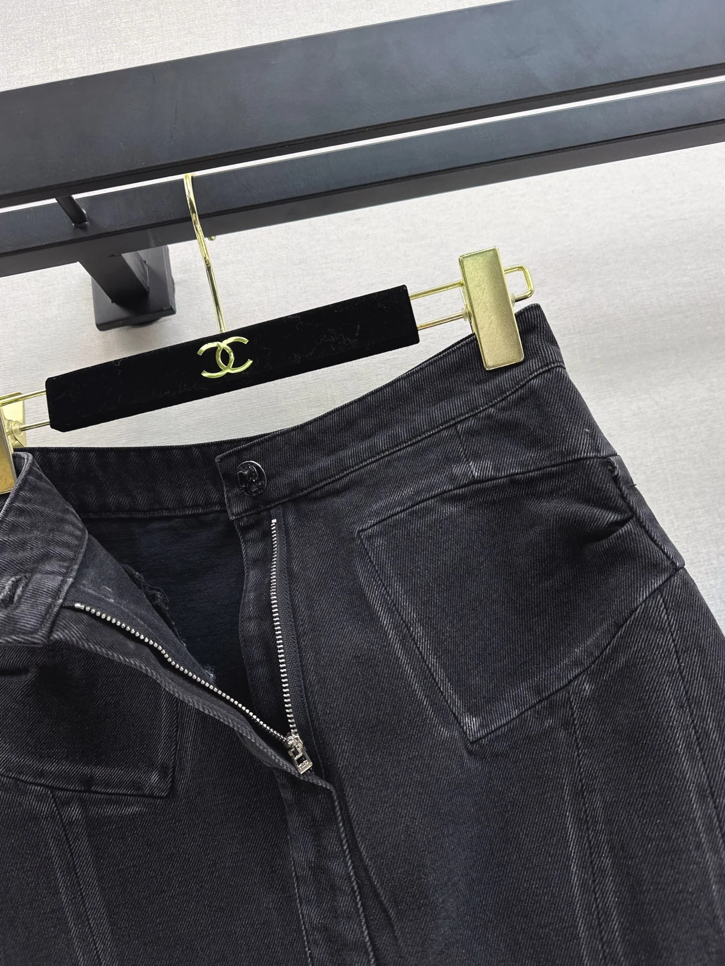 Chan 25fw denim skirt