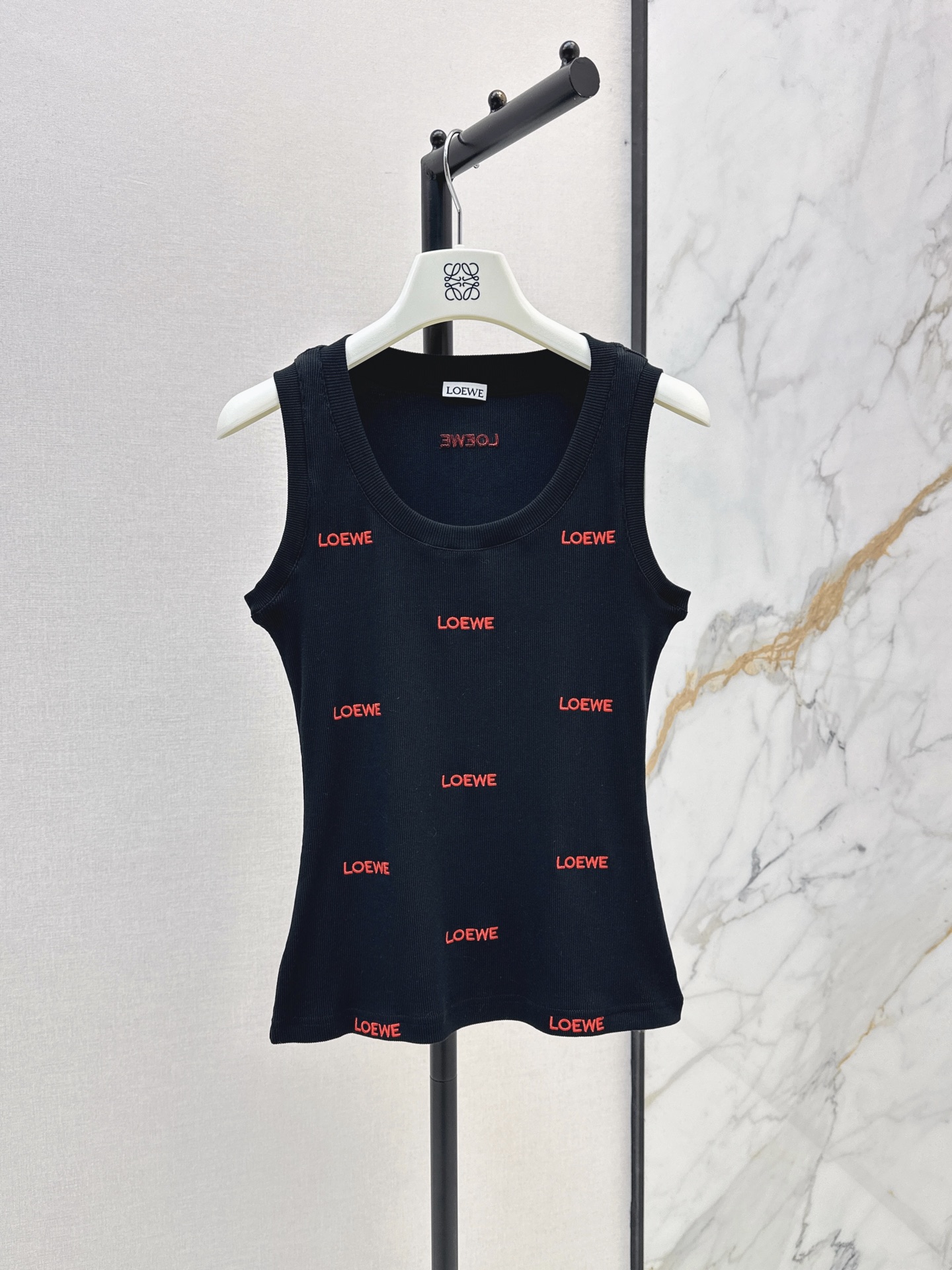 Loe 26ss embroidery vest