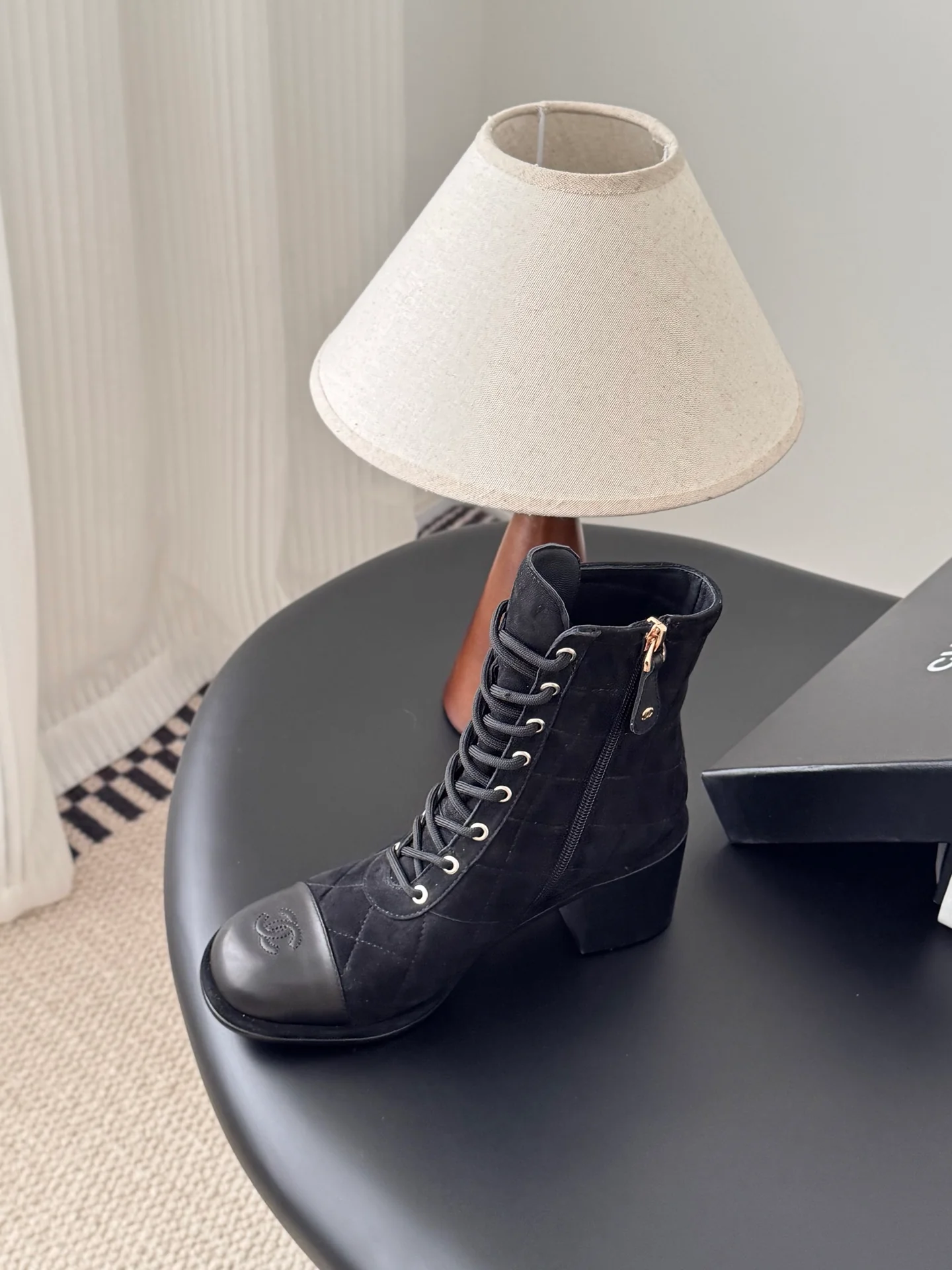 Chan 26ss ankle boots