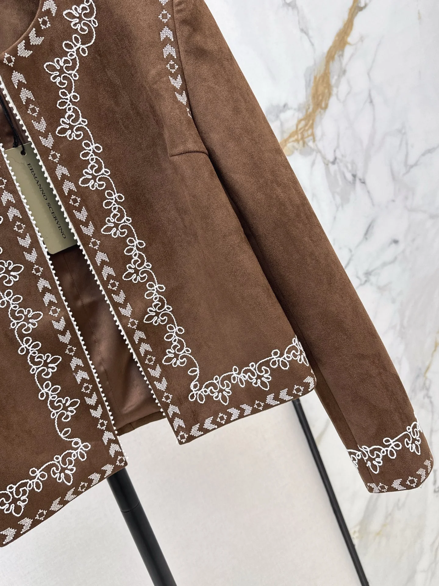 Erma 25fw suede jacket