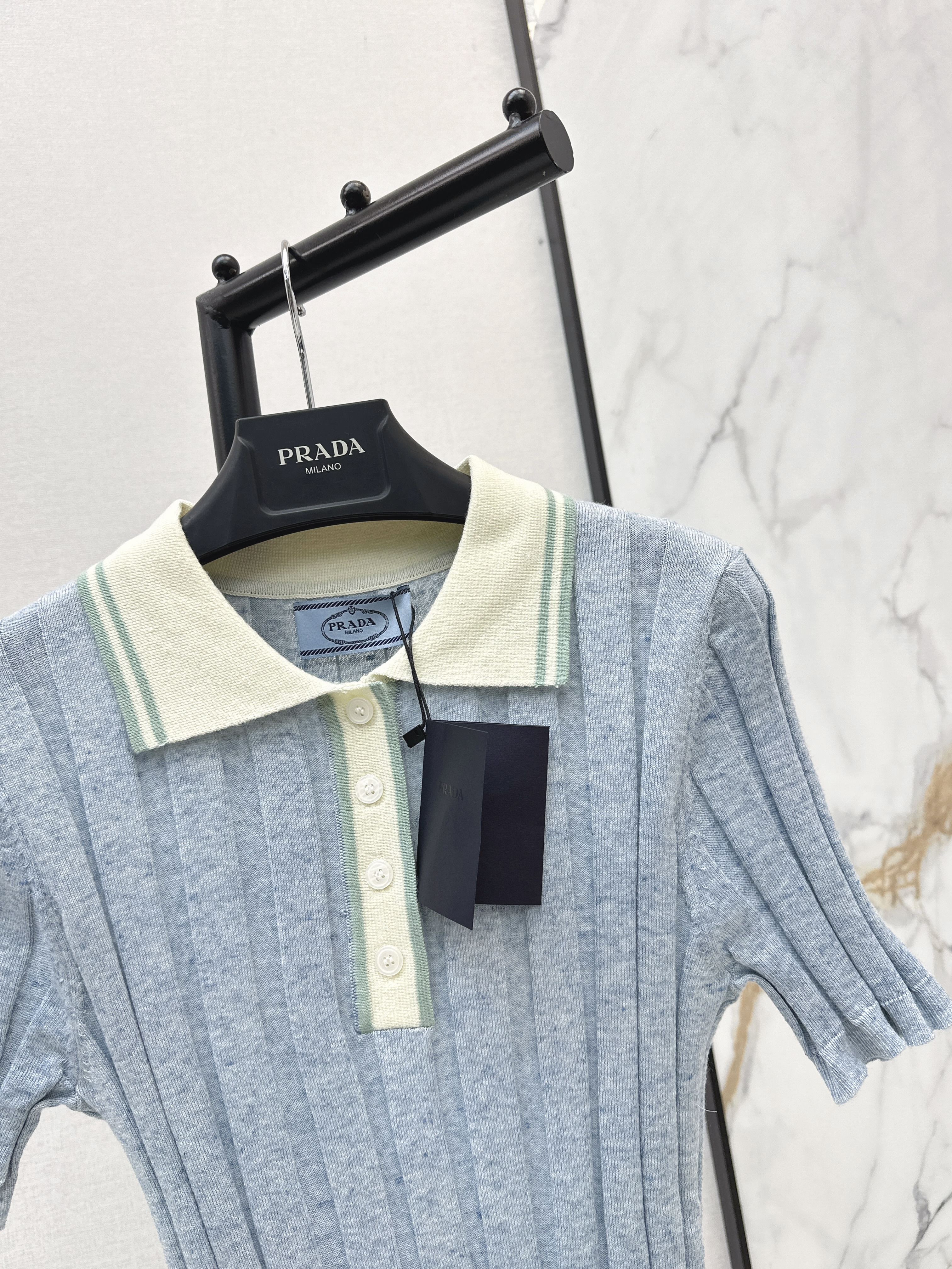 Prad 26ss knit sweater