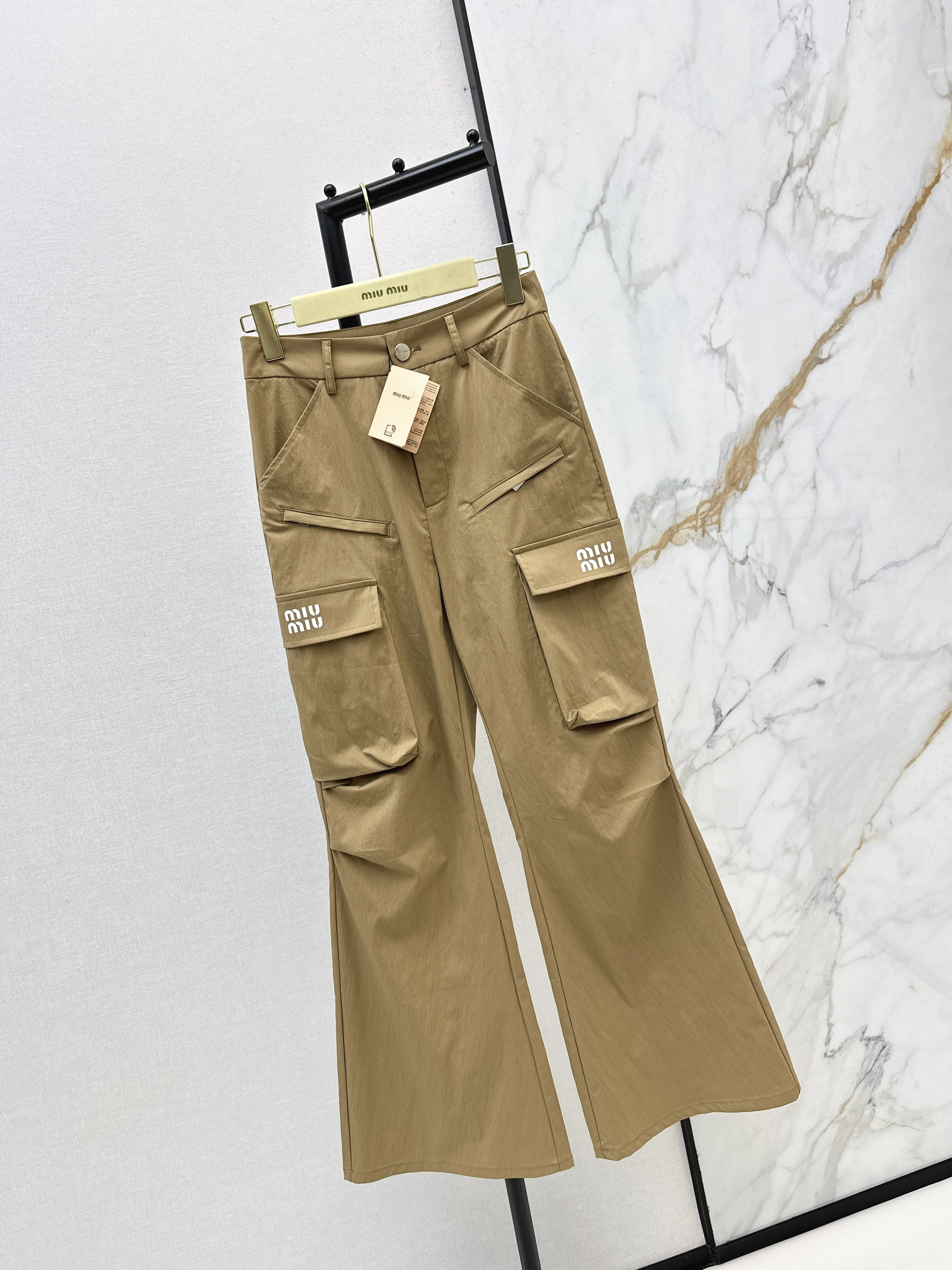 Miu 26ss cargo pants