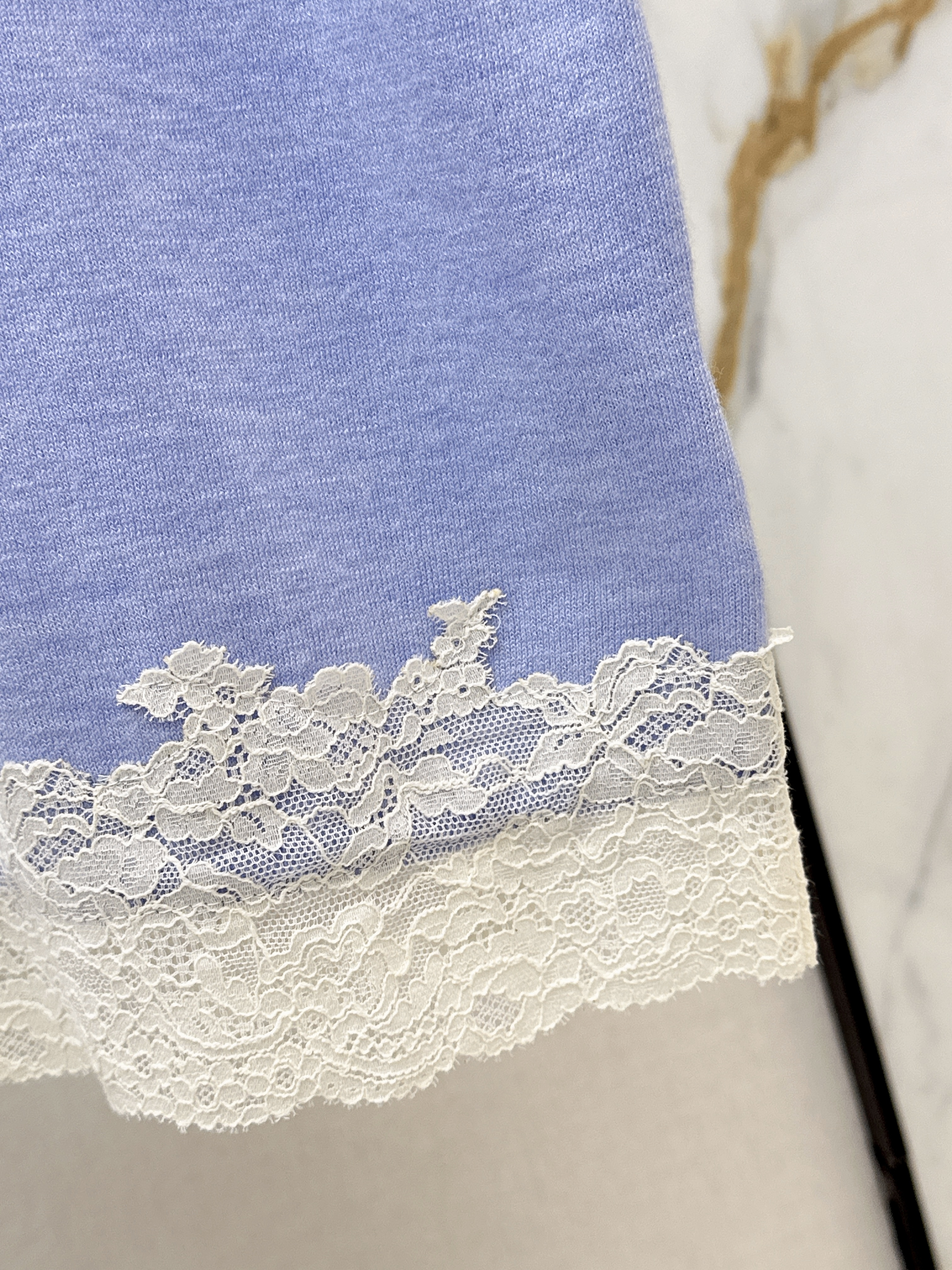 Miu 26ss contract lace knitwear