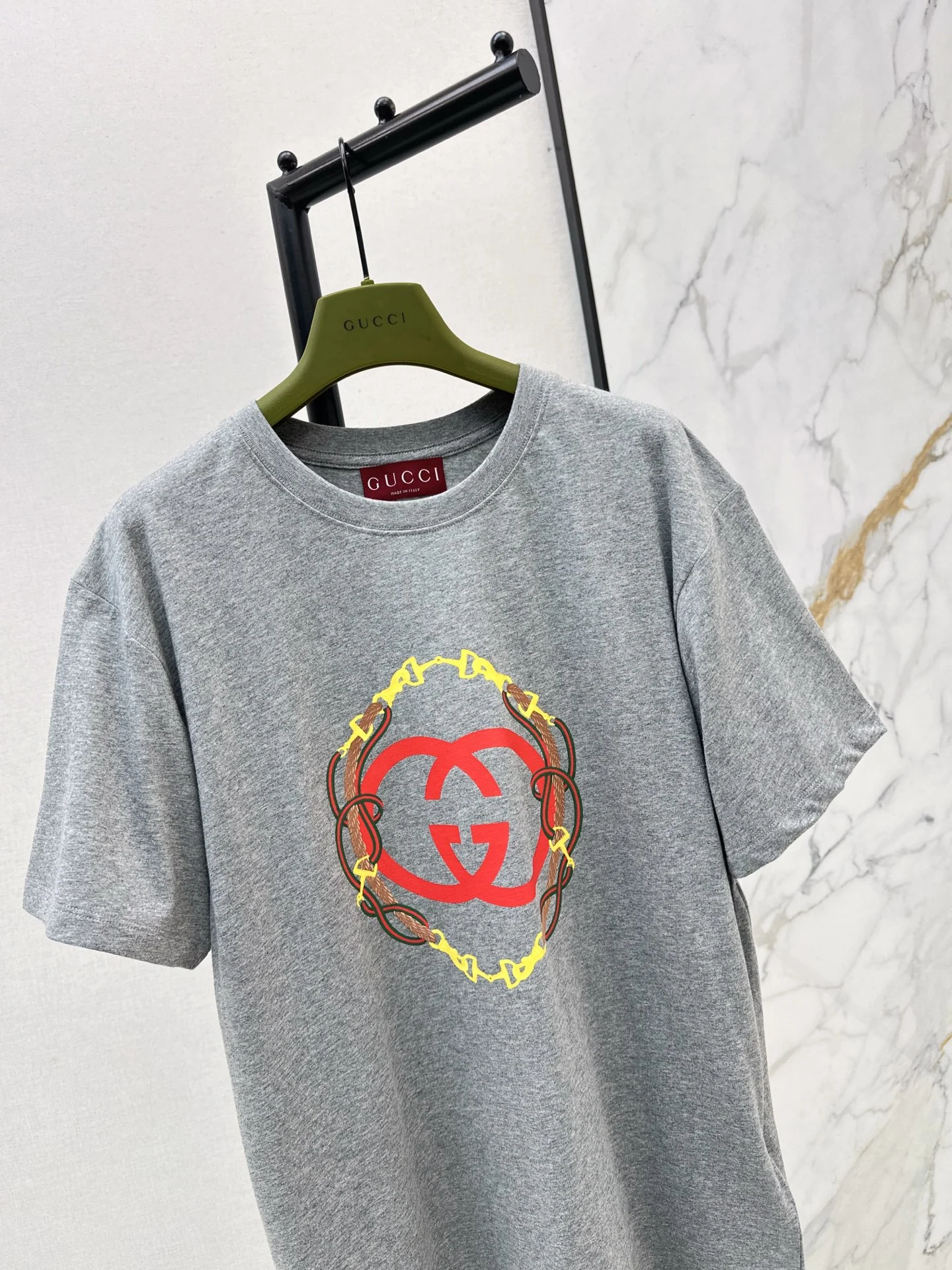 Gucc 26ss print t-shirts
