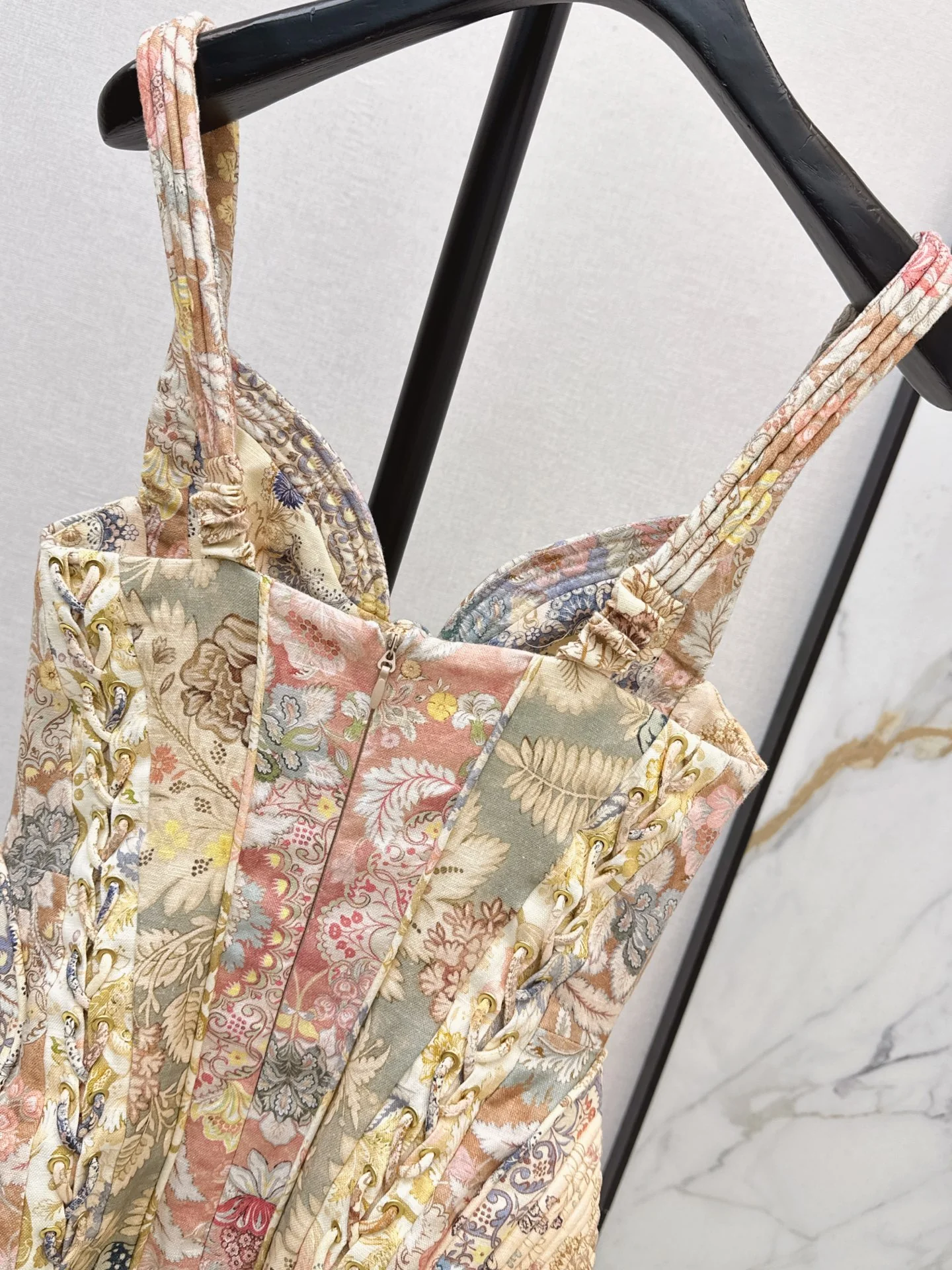 Zimm 26ss print tube top dress