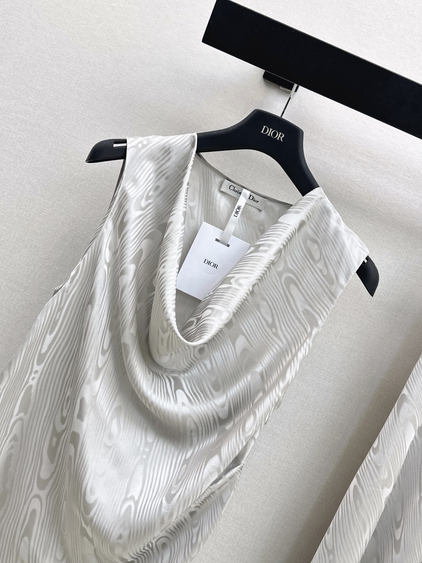 CD 26ss jacquard silk top