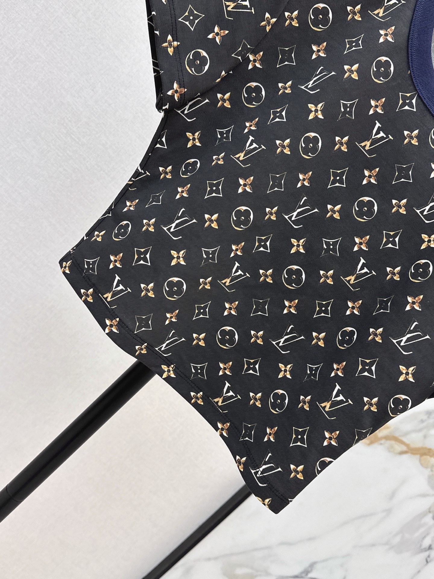 Loui 26ss cropped print t-shirt