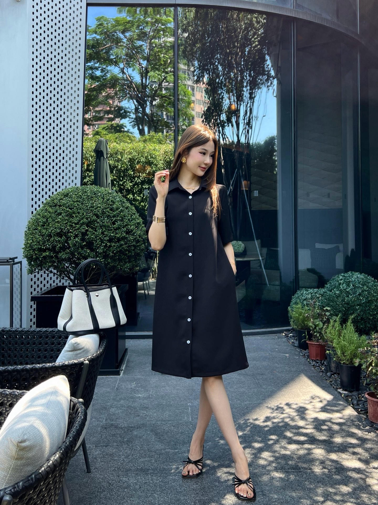 Celi 26ss A-line dress