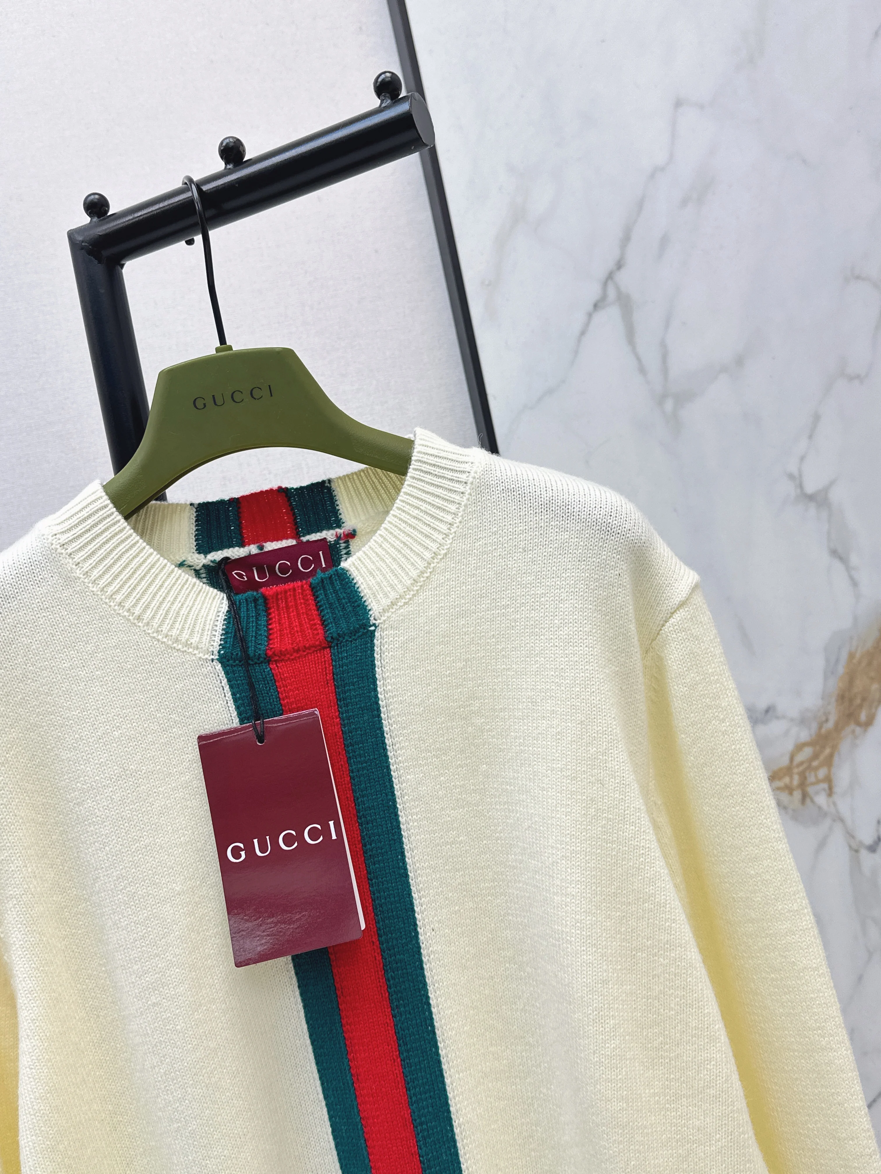 Gucc 26ss cashmere pullover sweater