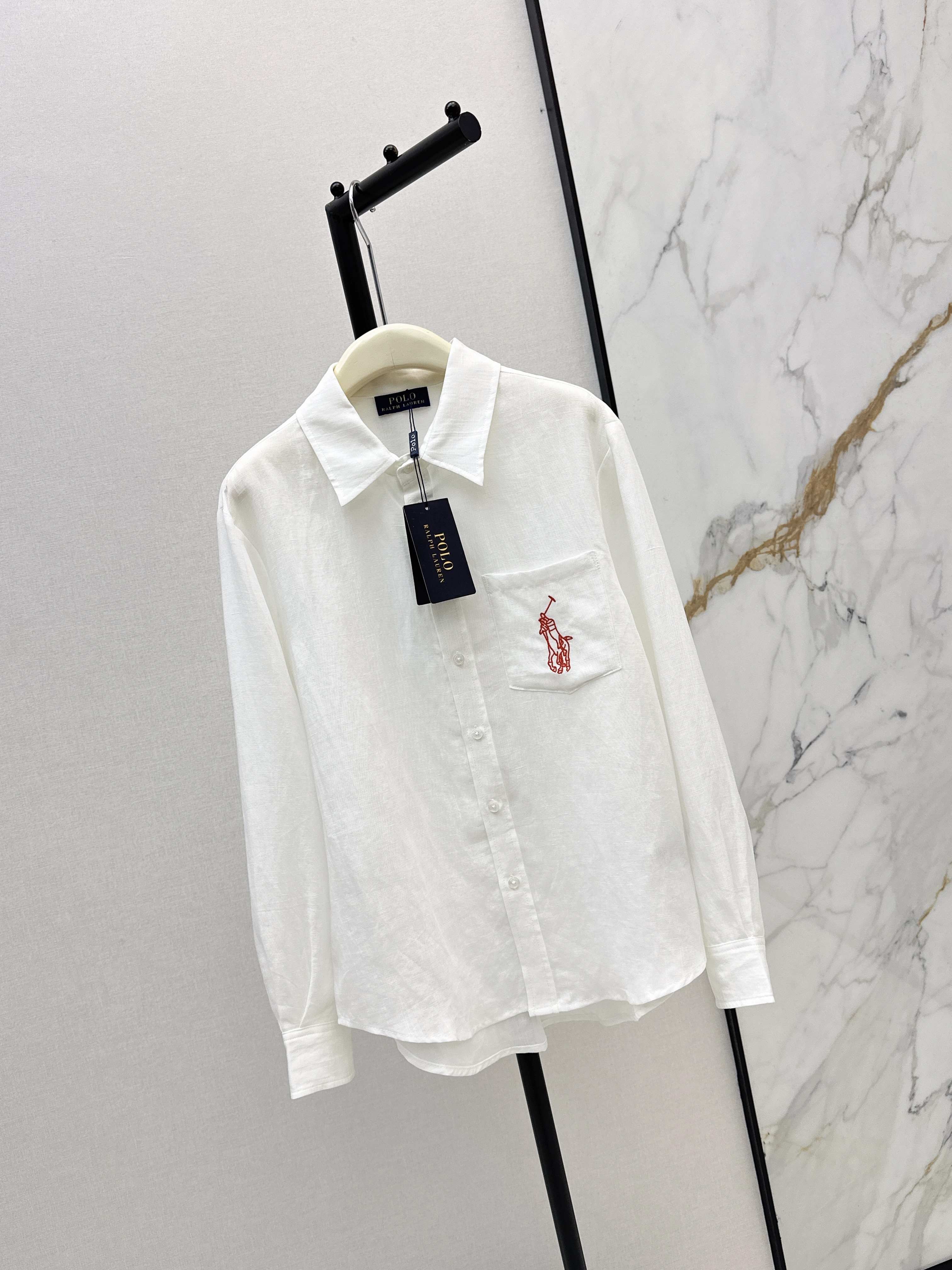 Ralp 26ss embroidery shirt