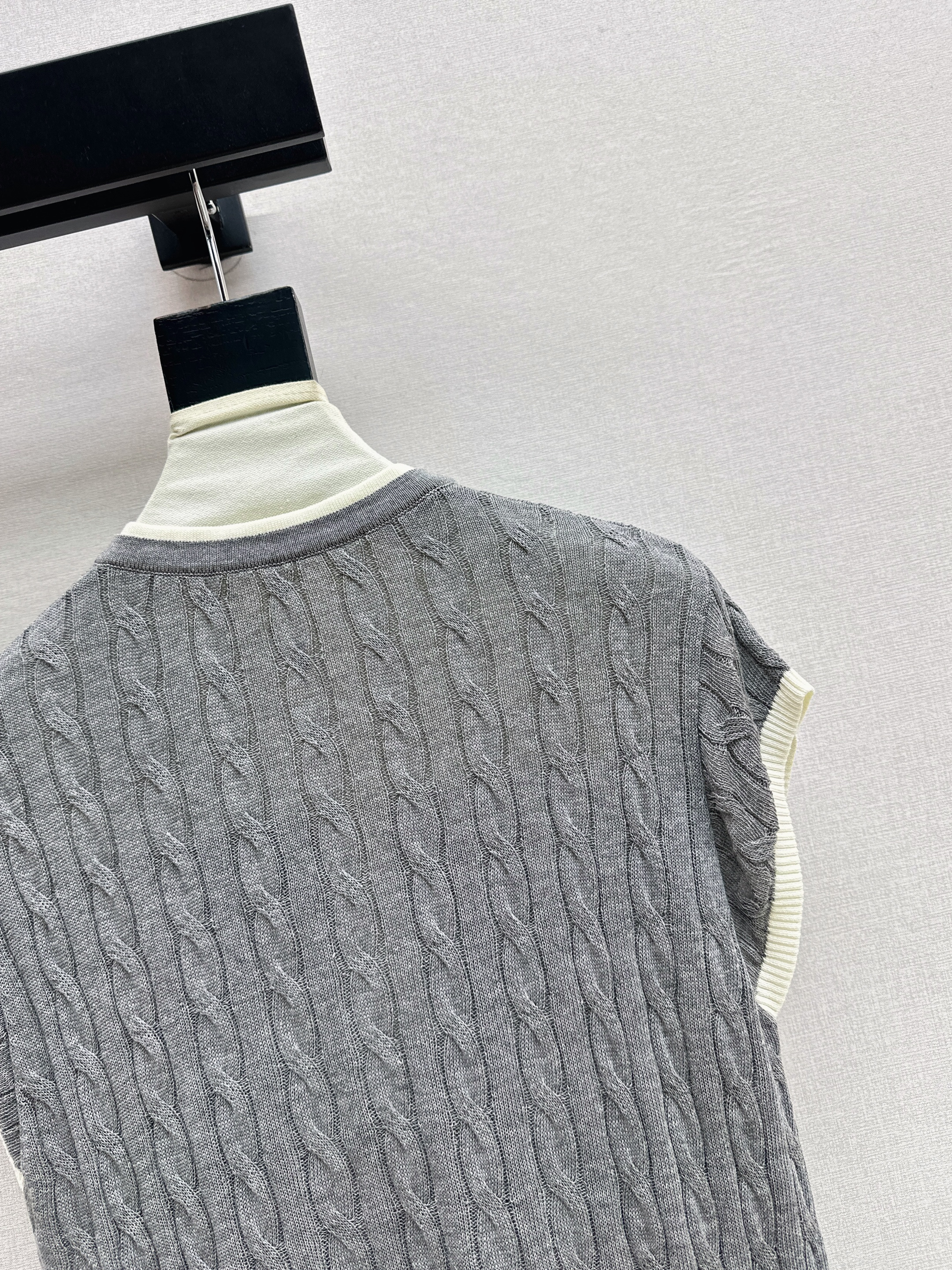 Ralp 26ss sleeveless knitwear