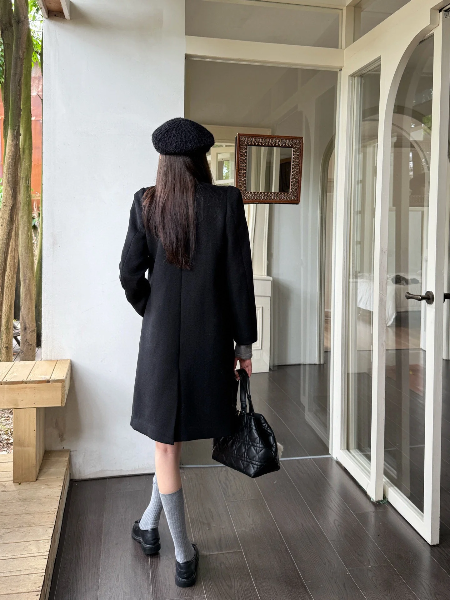 Miu 26ss woolen overcoats