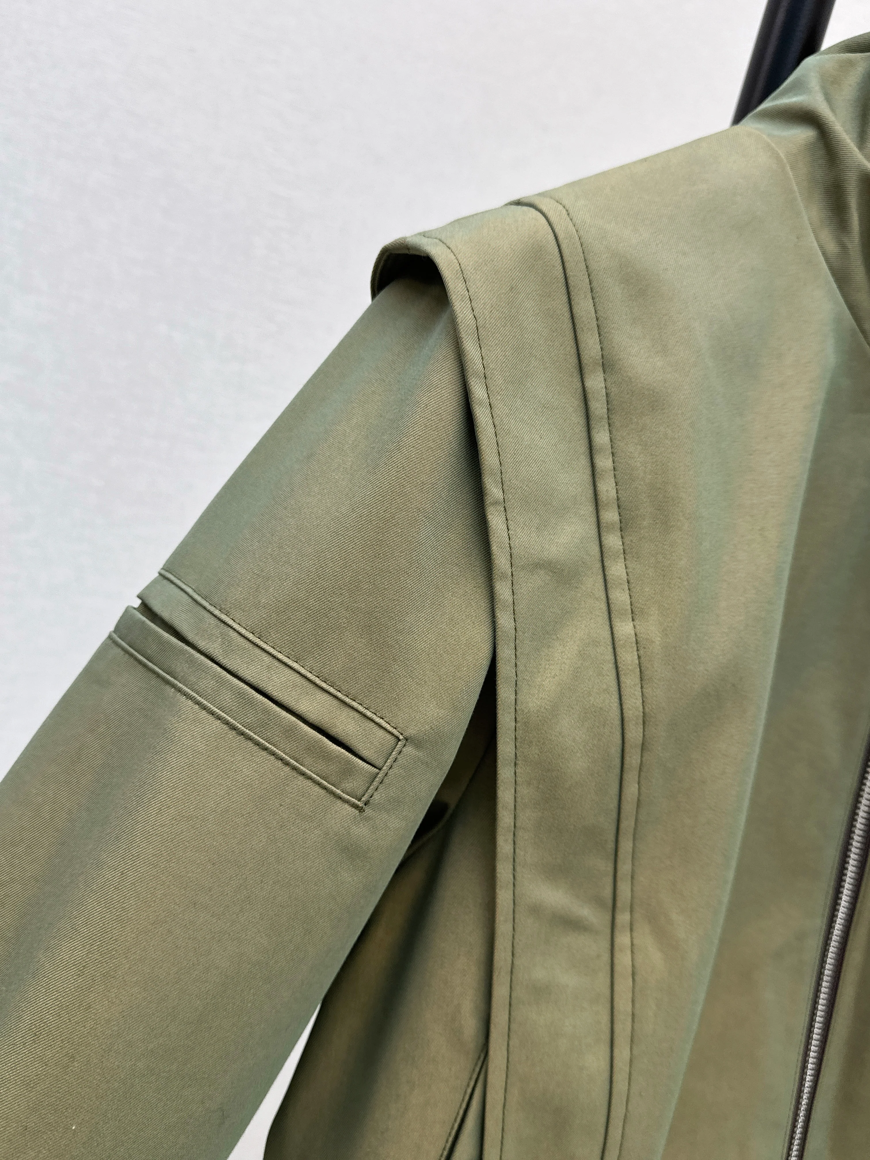 Loui 26ss padded-shoulder lapel jacket