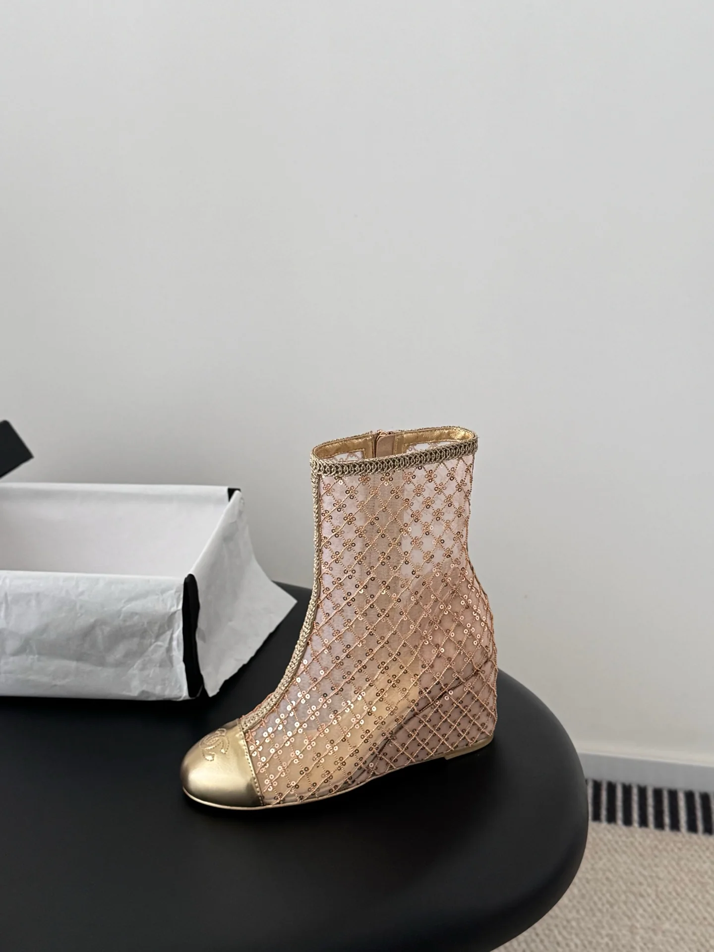 Chan 26ss wedge boots