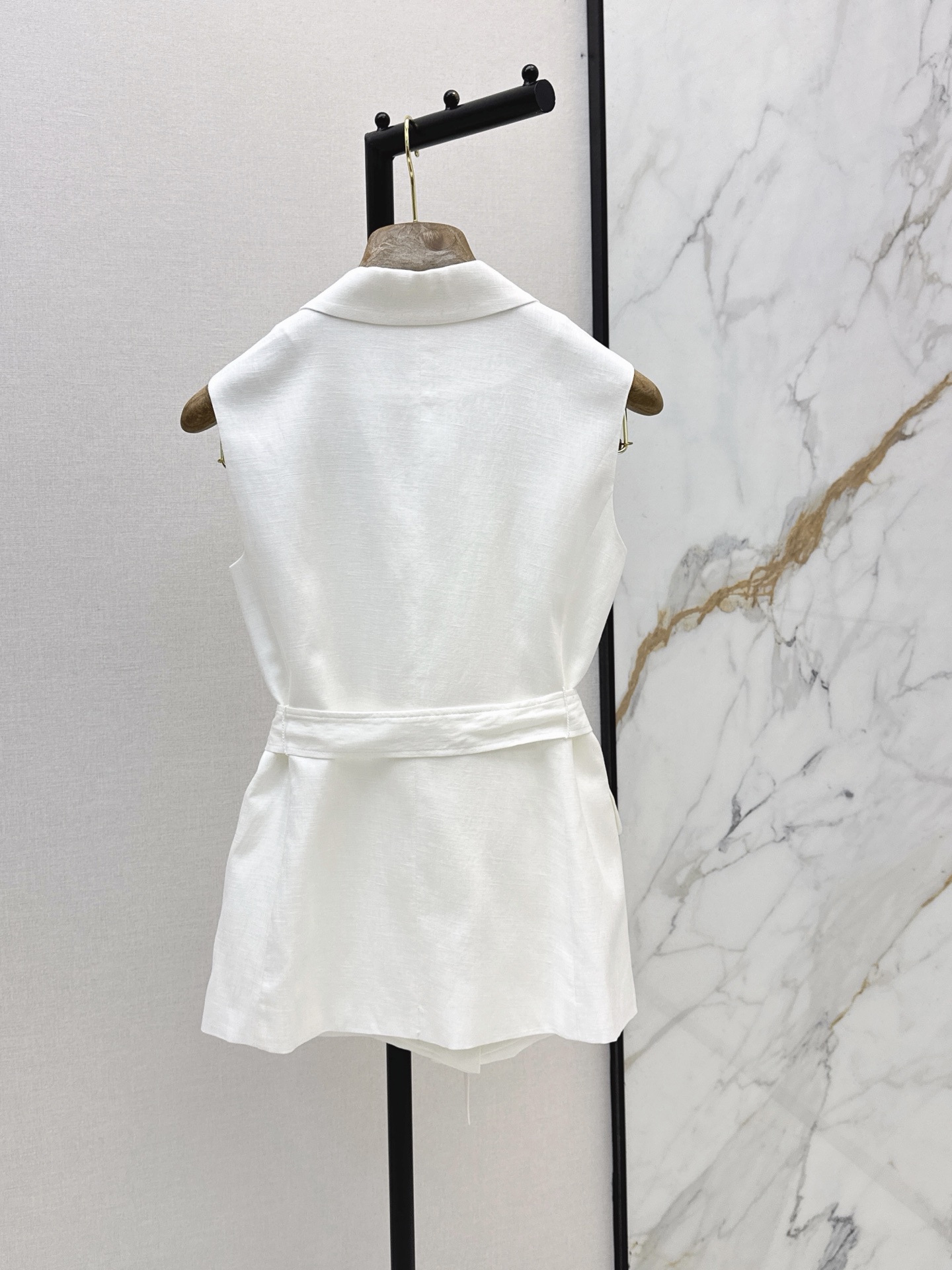 Brun 26ss belted vest jacket